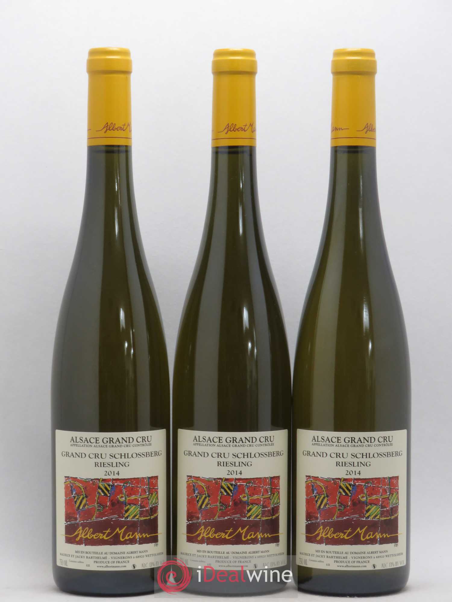 Alsace Riesling Grand Cru Schlossberg Albert Mann 2014 - Lot de 6 bouteilles - 2