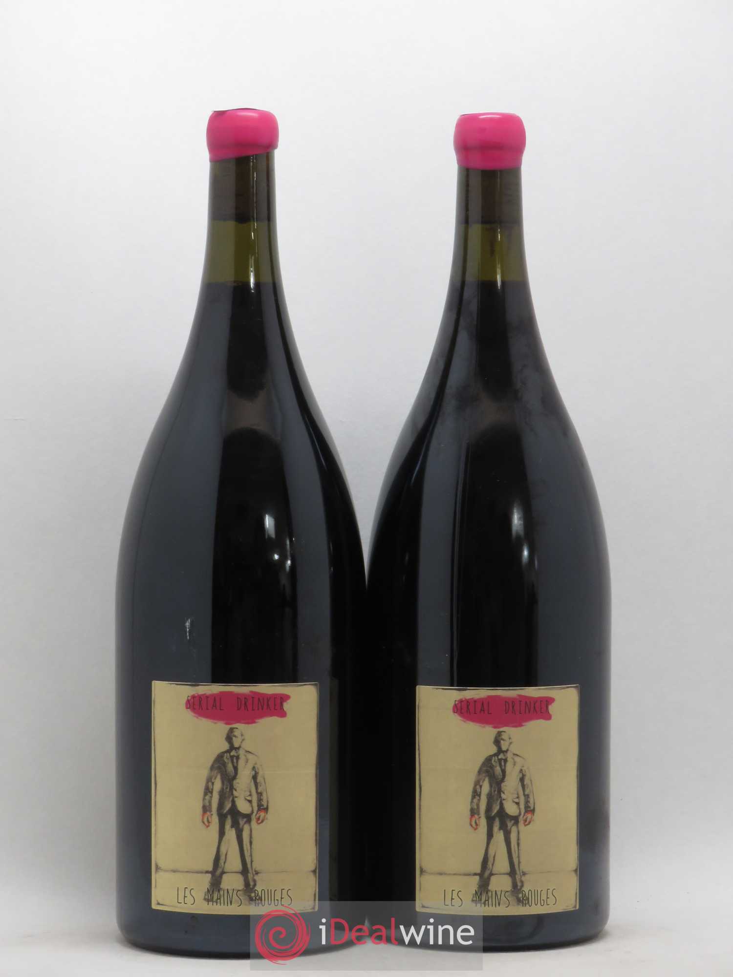 Chinon Serial Drinker Les Mains Rouges 2015 - Lot de 2 magnums - 0
