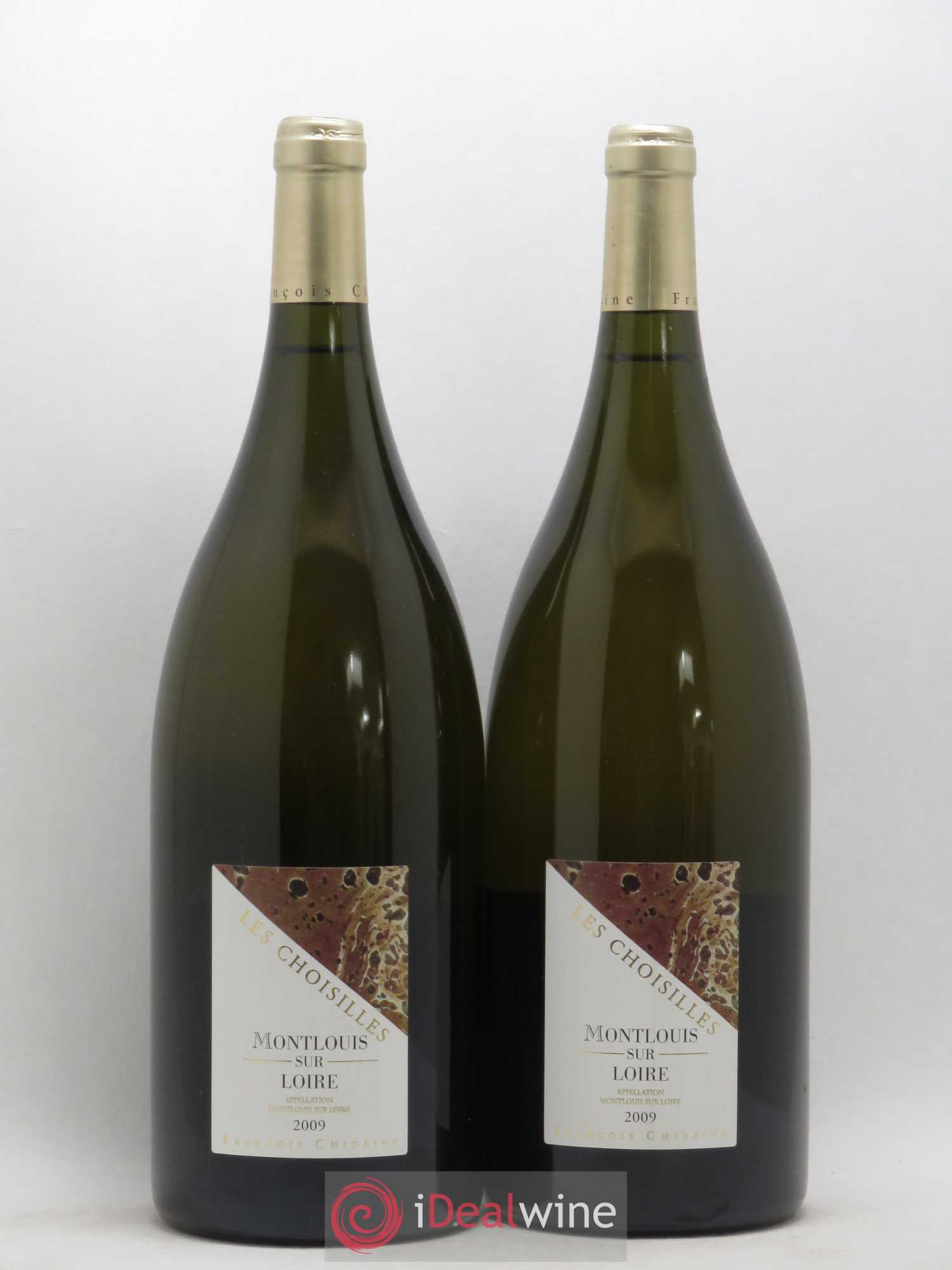 Montlouis-sur-Loire Les Choisilles François Chidaine 2009 - Lot de 2 magnums - 0