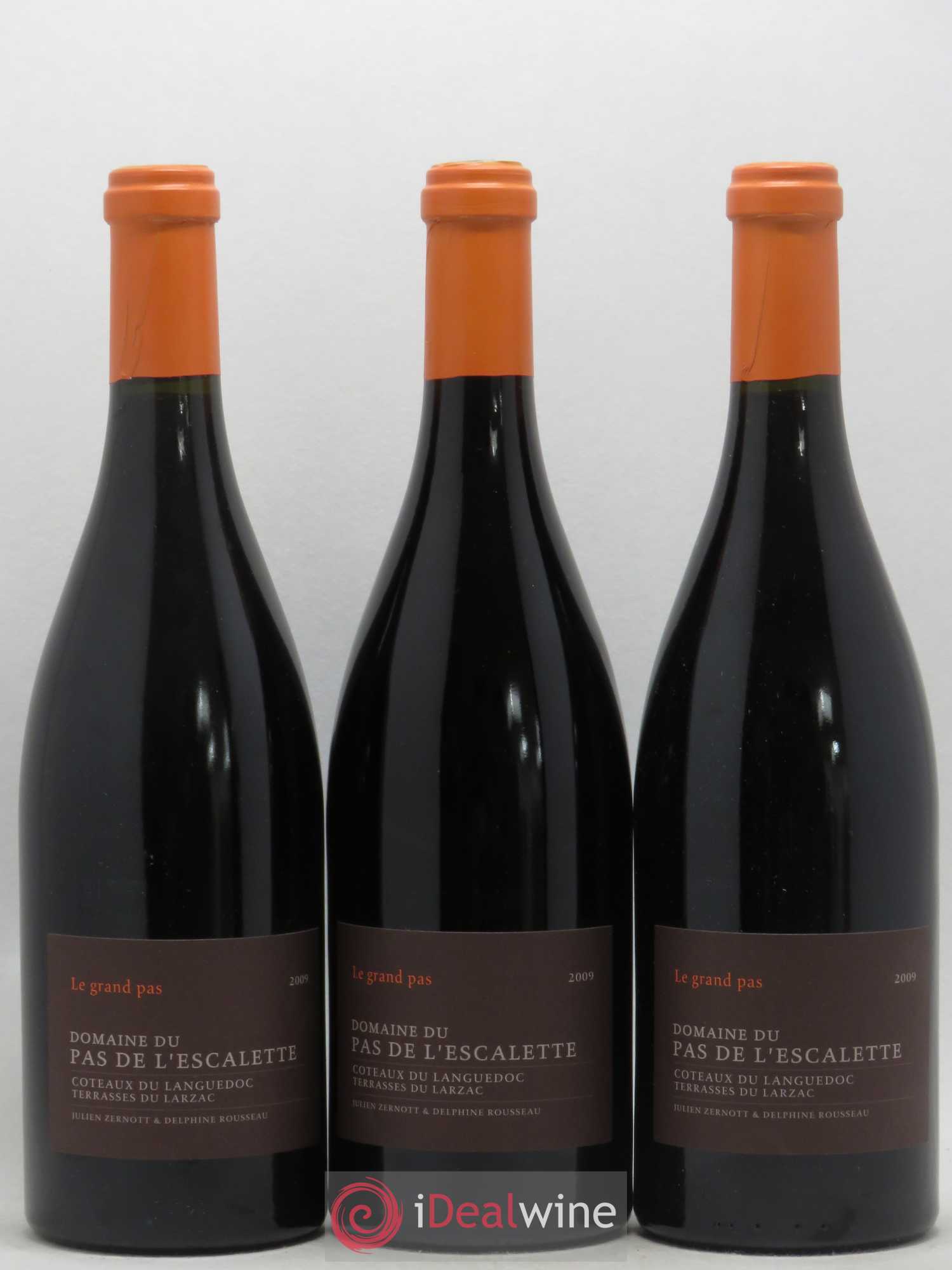 Terrasses du Larzac Le Grand Pas Pas de l'Escalette 2009 - Lot de 3 bouteilles - 0