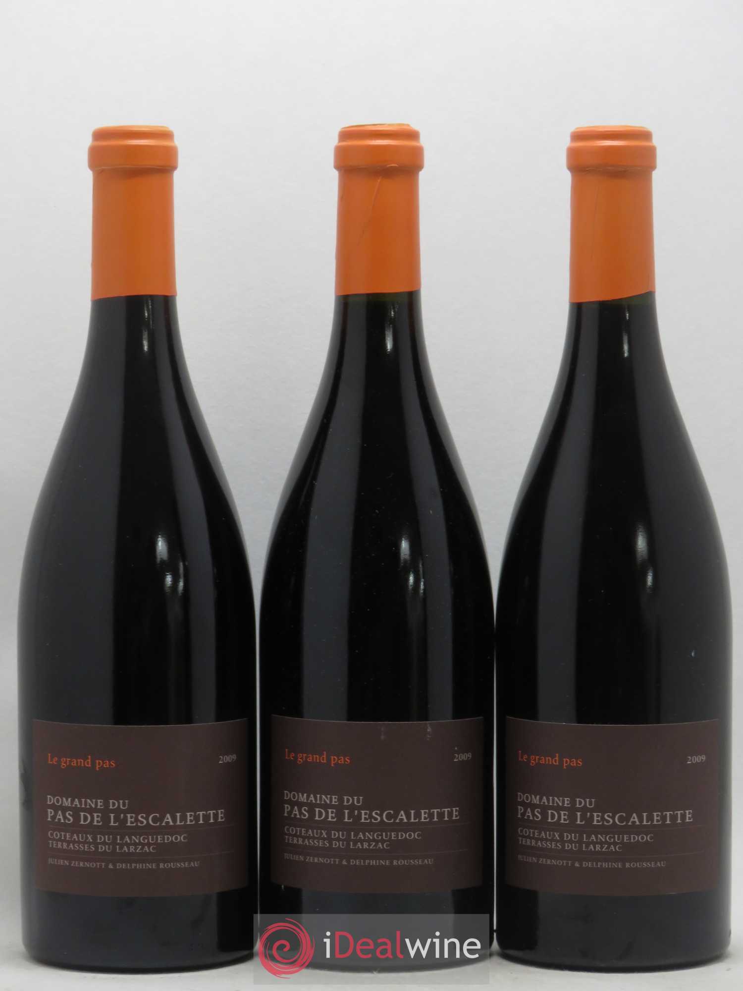 Terrasses du Larzac Le Grand Pas Pas de l'Escalette 2009 - Lot de 3 bouteilles - 0
