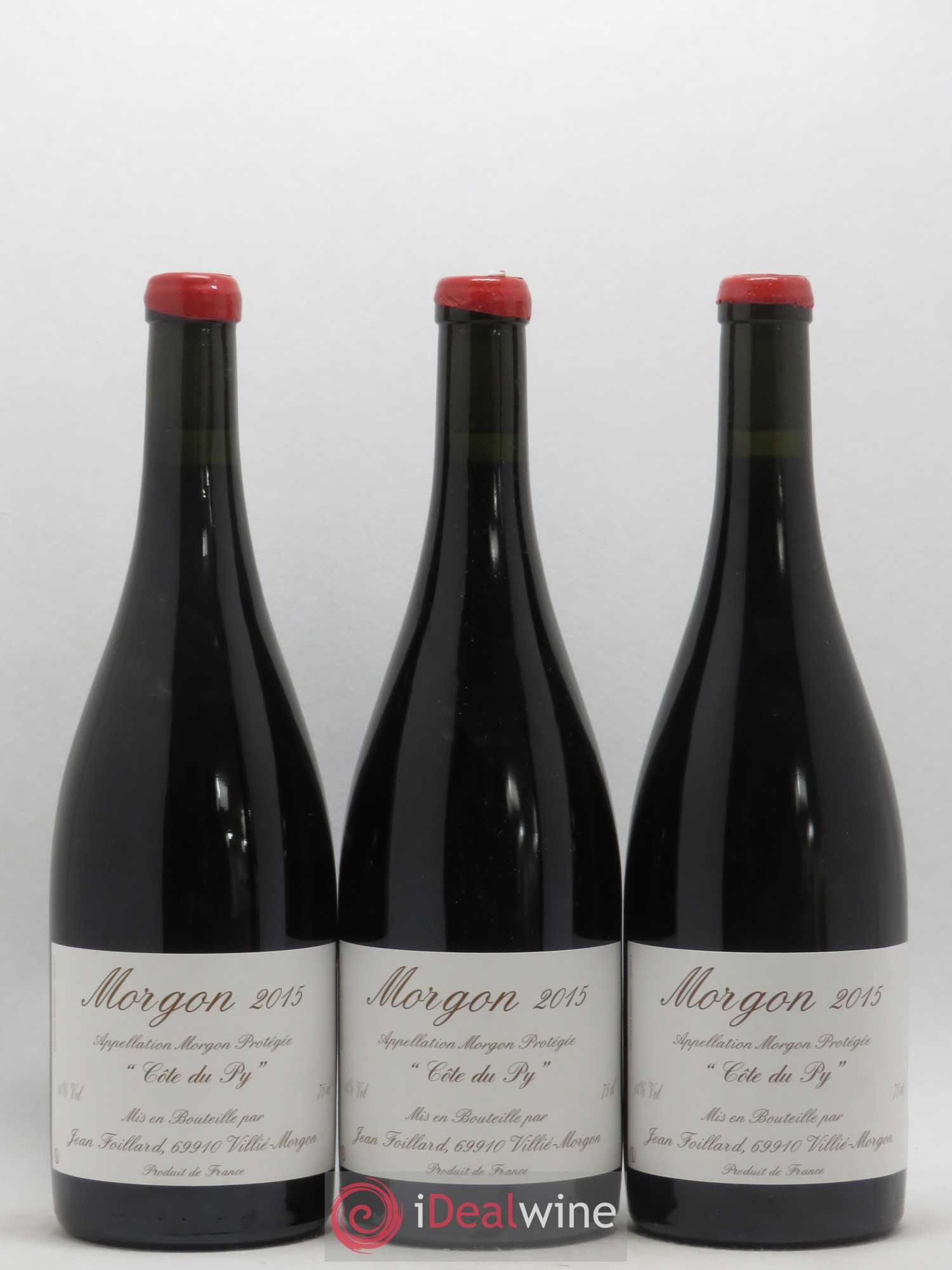Morgon Côte du Py Jean Foillard 2015 - Lot de 6 bouteilles - 1