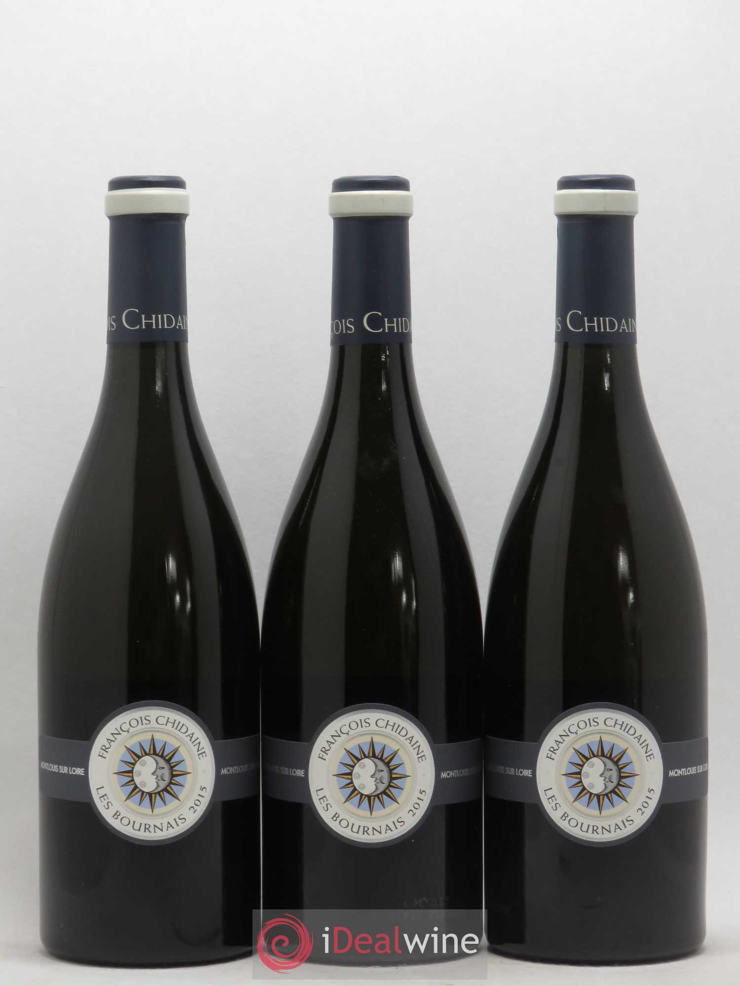 Montlouis-sur-Loire Les Bournais François Chidaine 2015 - Lot de 3 bouteilles - 0