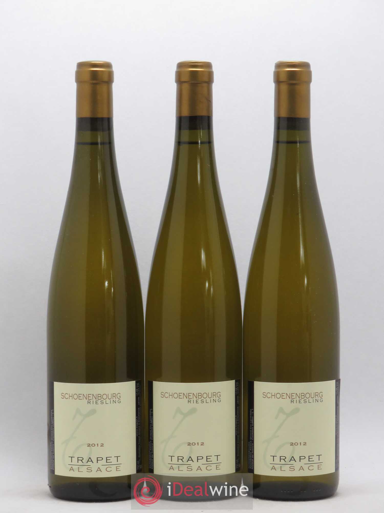Riesling Grand Cru Schoenenbourg Domaine Trapet 2012 - Posten von 3 Flaschen - 0