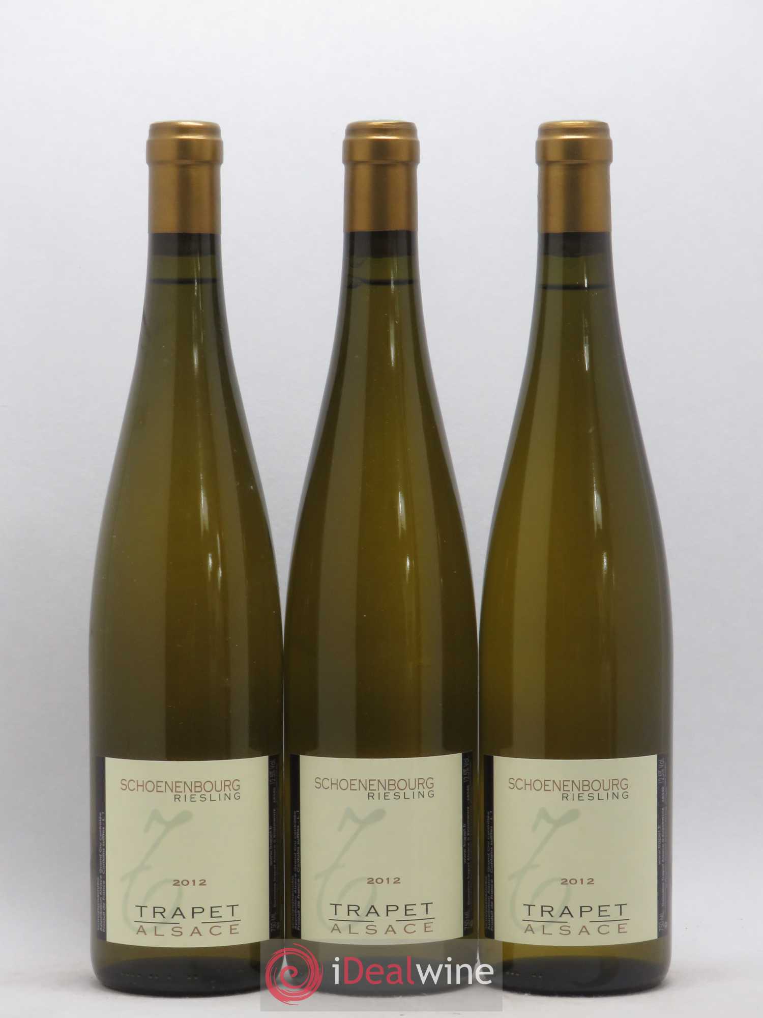 Riesling Grand Cru Schoenenbourg Domaine Trapet 2012 - Posten von 3 Flaschen - 0