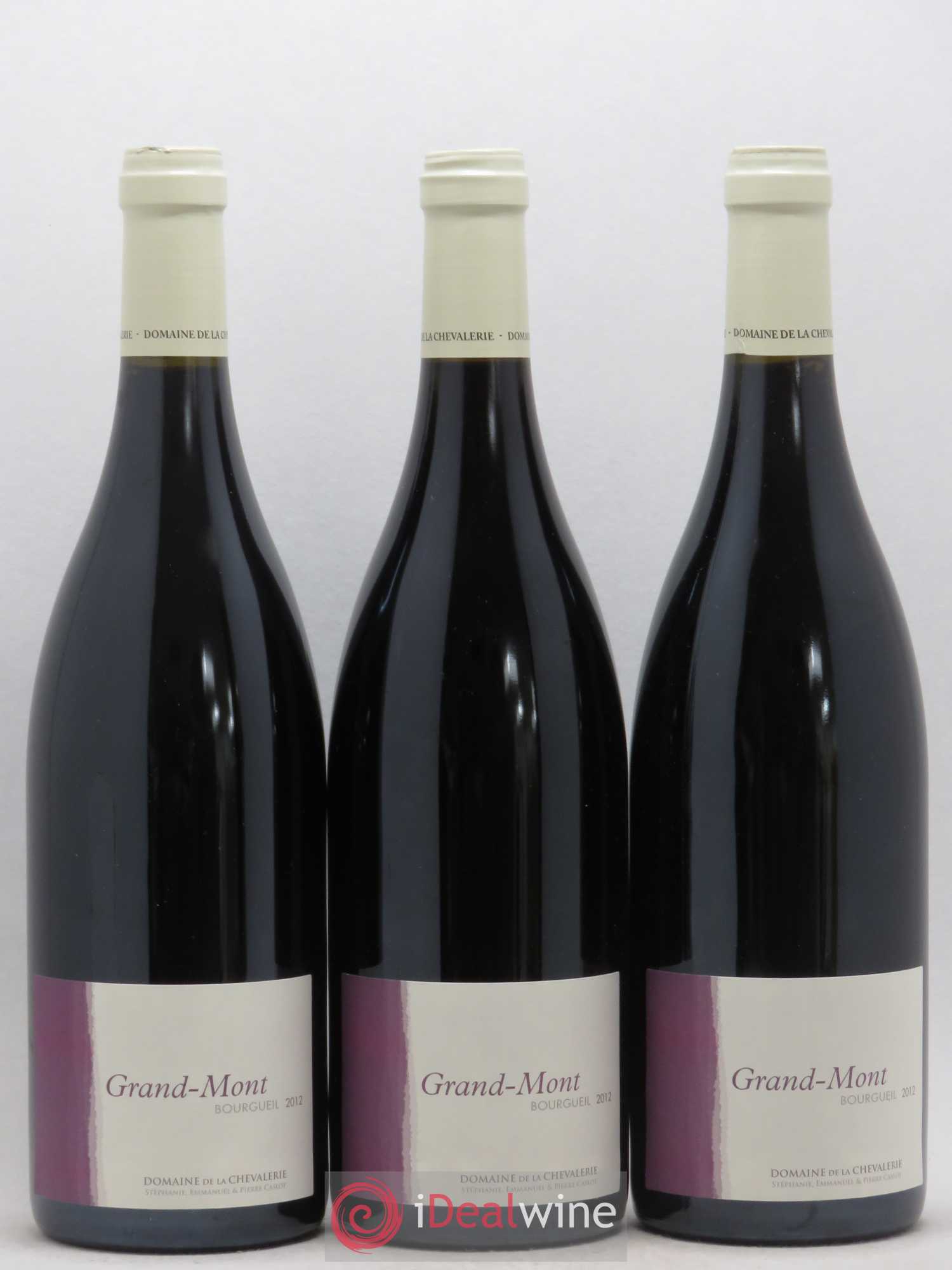 Bourgueil Grand-Mont Domaine de la Chevalerie 2012 - Lot de 3 bouteilles - 0