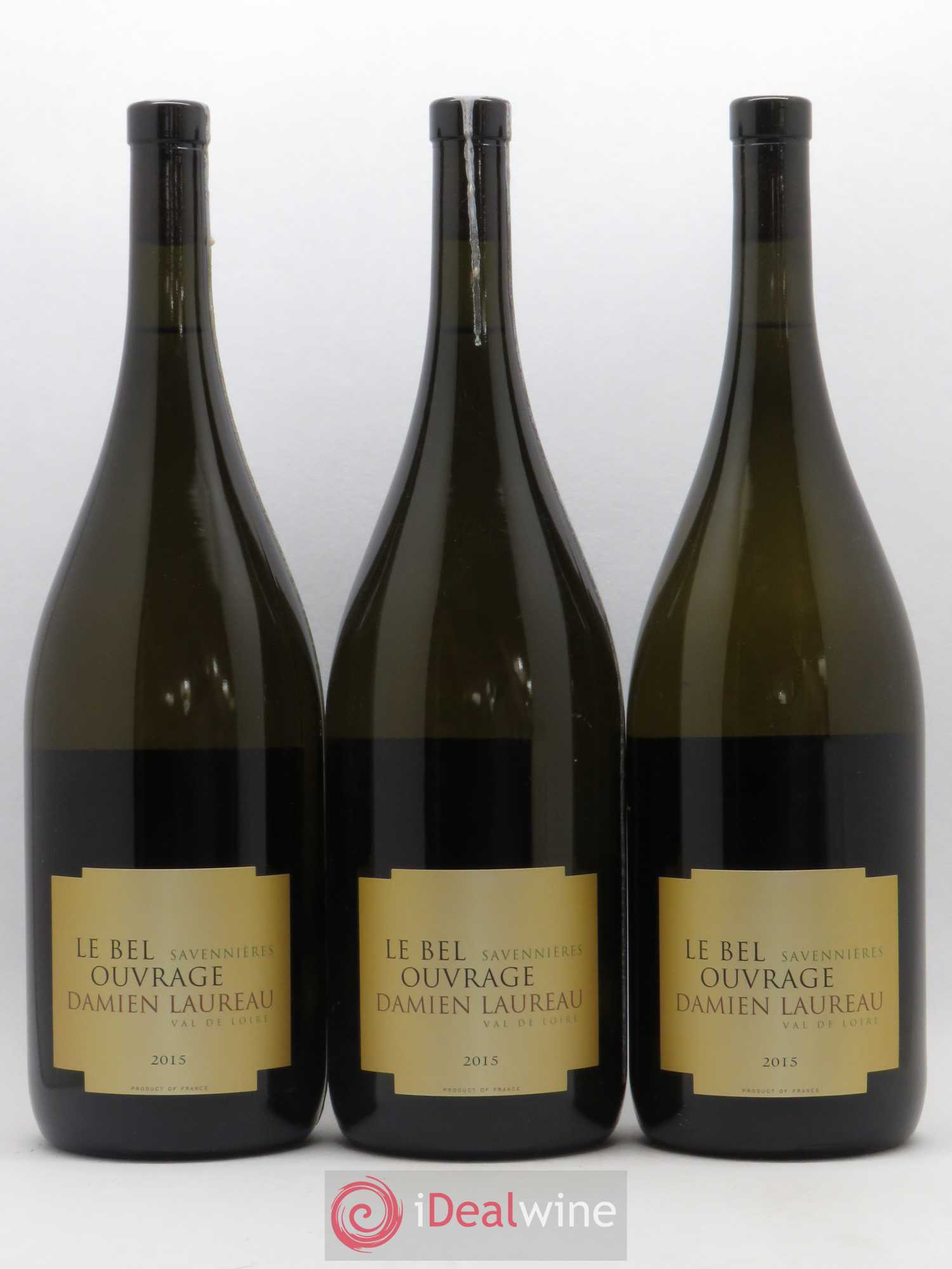 Savennières Le Bel Ouvrage Domaine Damien Laureau 2015 - Posten von 3 Magnum - 0
