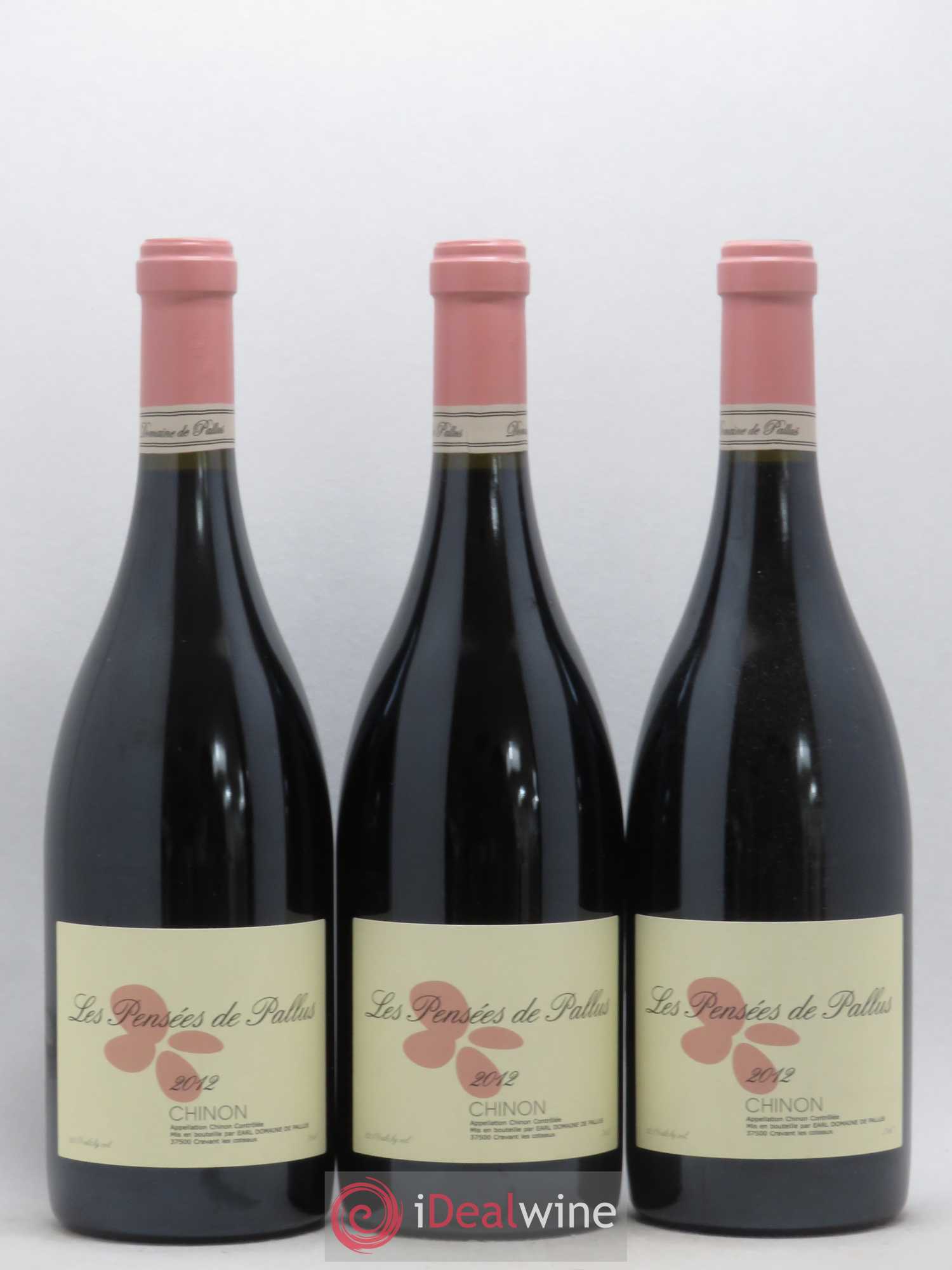 Chinon Les Pensees De Pallus Domaine De Pallus 2012 - Posten von 6 Flaschen - 2