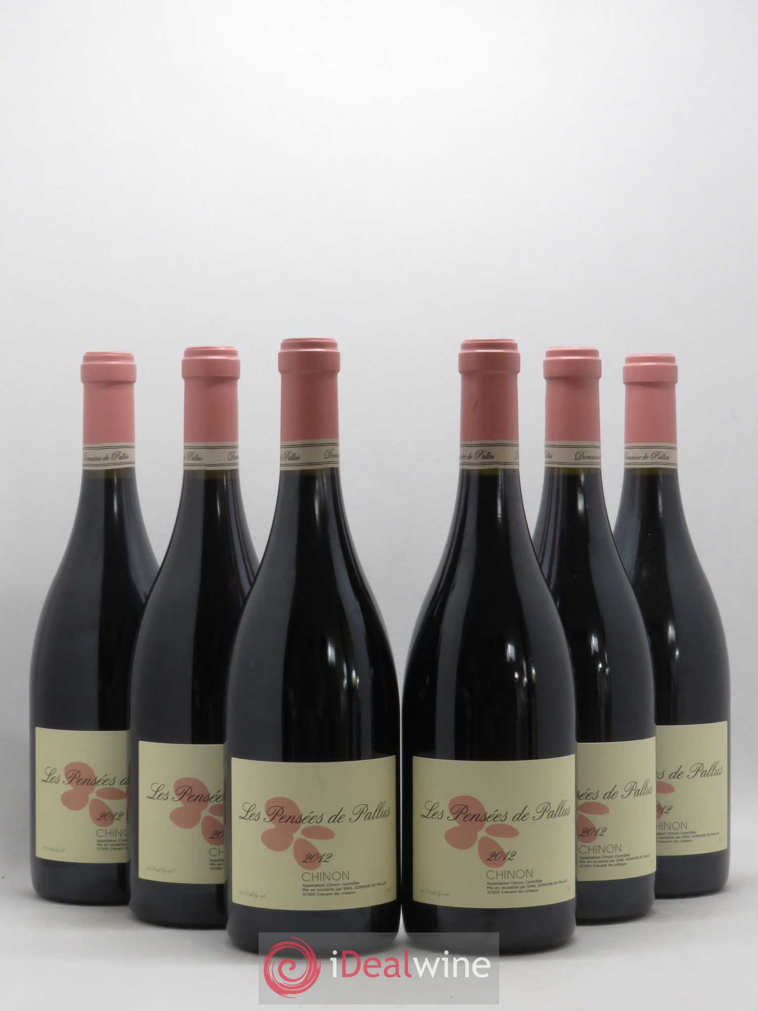 Chinon Les Pensees De Pallus Domaine De Pallus 2012 - Posten von 6 Flaschen - 0