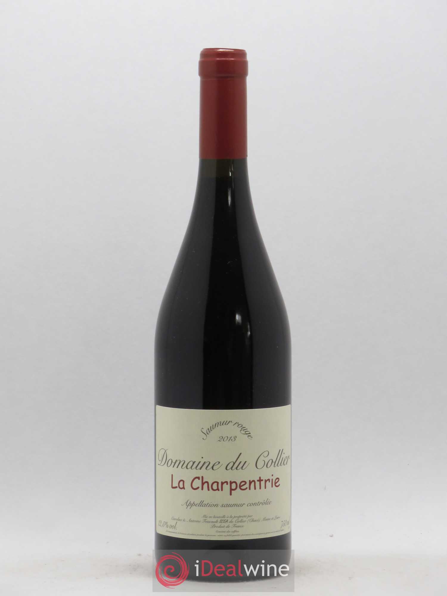 Saumur La Charpentrie Domaine du Collier 2013 - Lot de 1 bouteille - 0