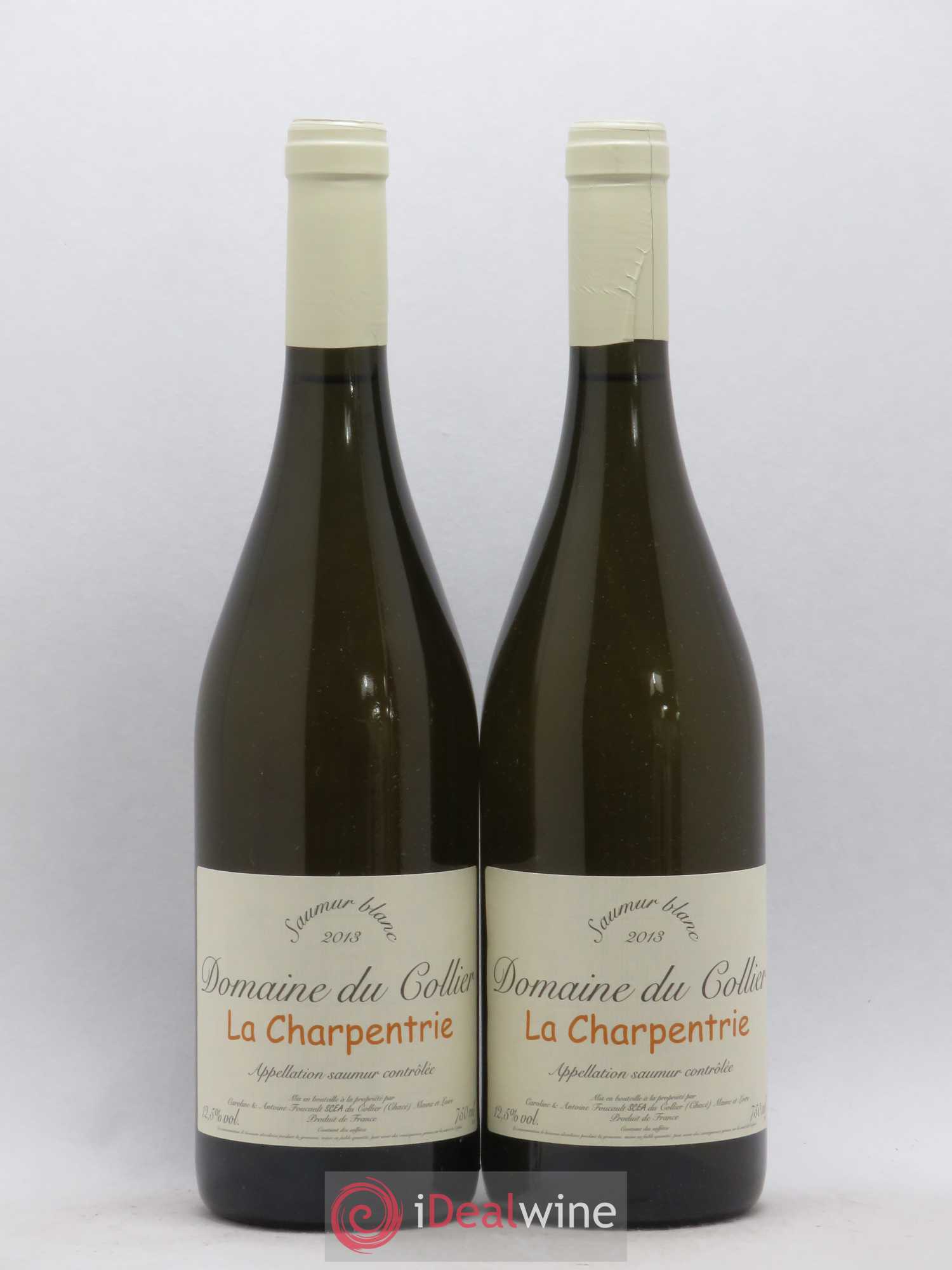 Saumur La Charpentrie Domaine du Collier 2013 - Lot de 2 bouteilles - 0