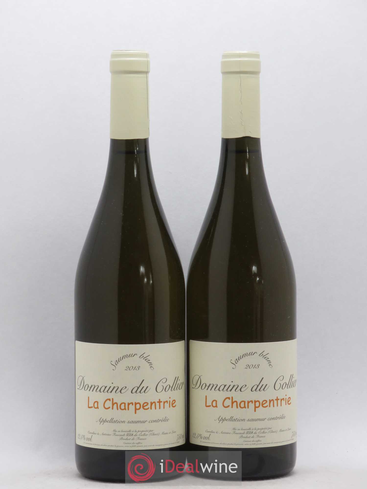 Saumur La Charpentrie Domaine du Collier 2013 - Lot de 2 bouteilles - 0