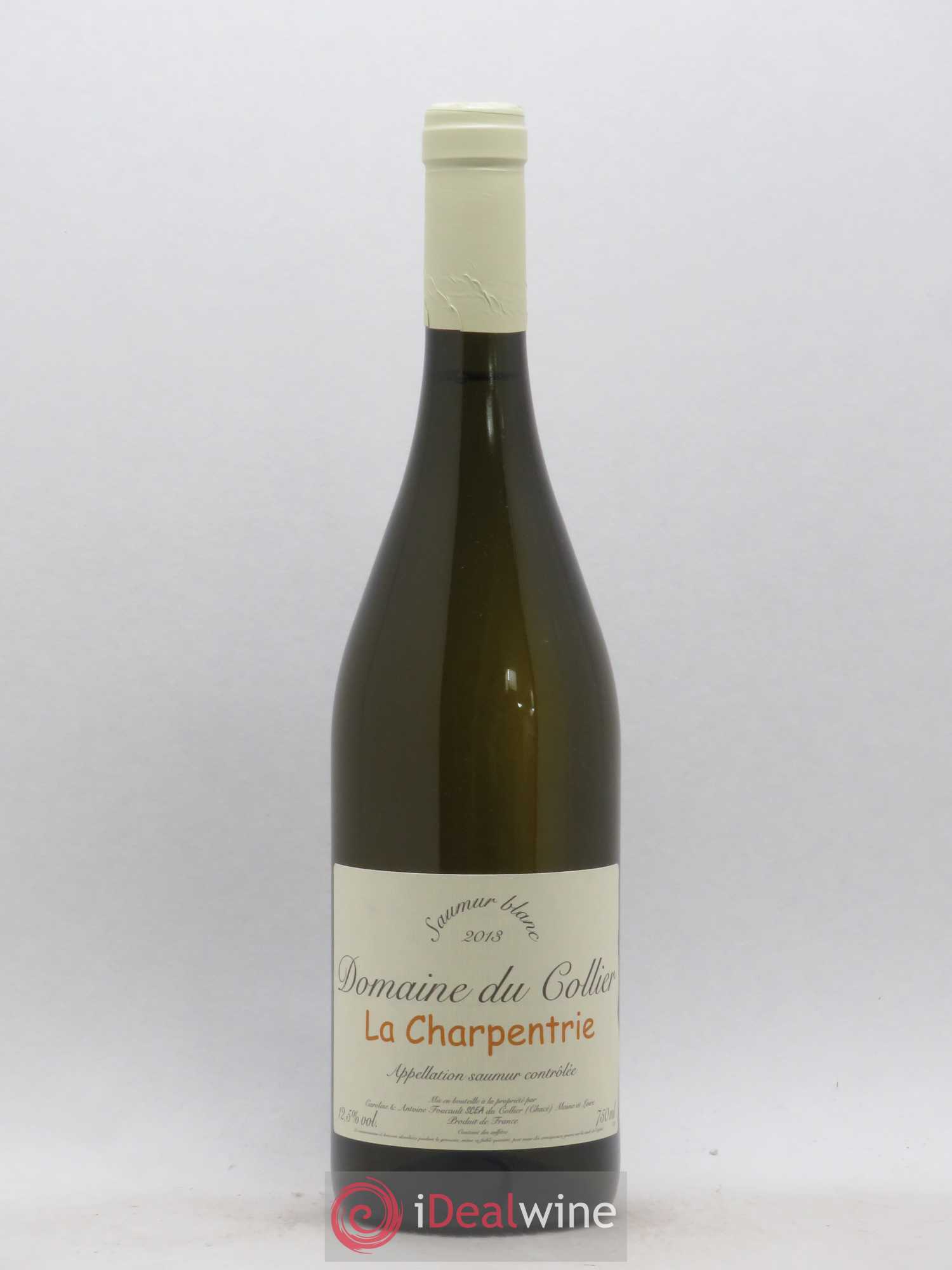 Saumur La Charpentrie Domaine du Collier 2013 - Lot de 1 bouteille - 0