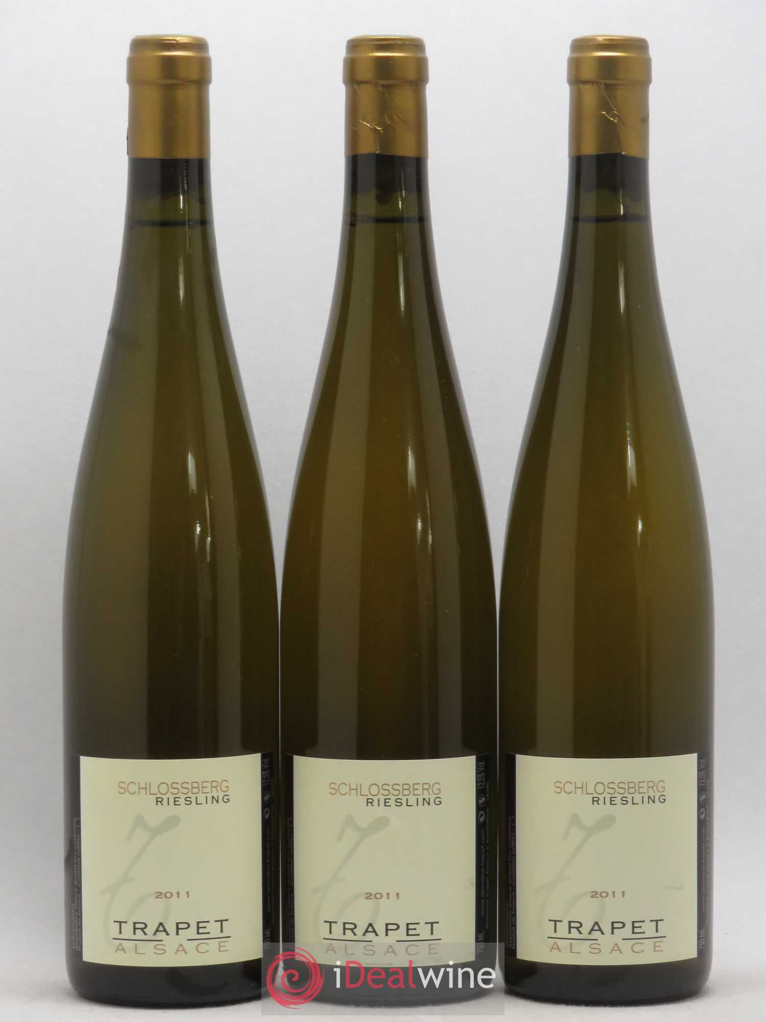 Riesling Grand Cru Schlossberg Domaine Trapet 2011 - Posten von 3 Flaschen - 0