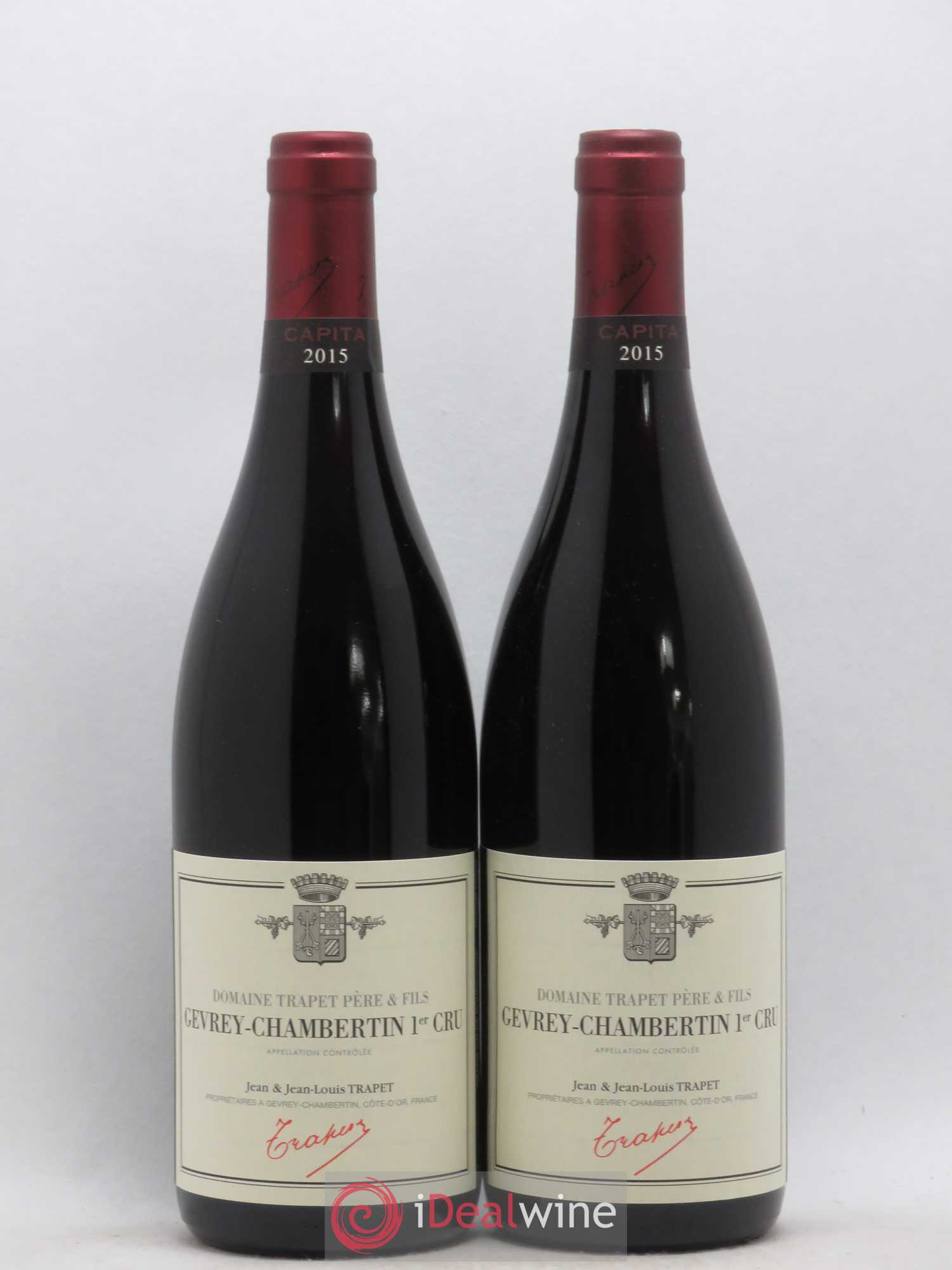 Gevrey-Chambertin 1er Cru Capita Domaine Trapet 2015 - Lot de 2 bouteilles - 0