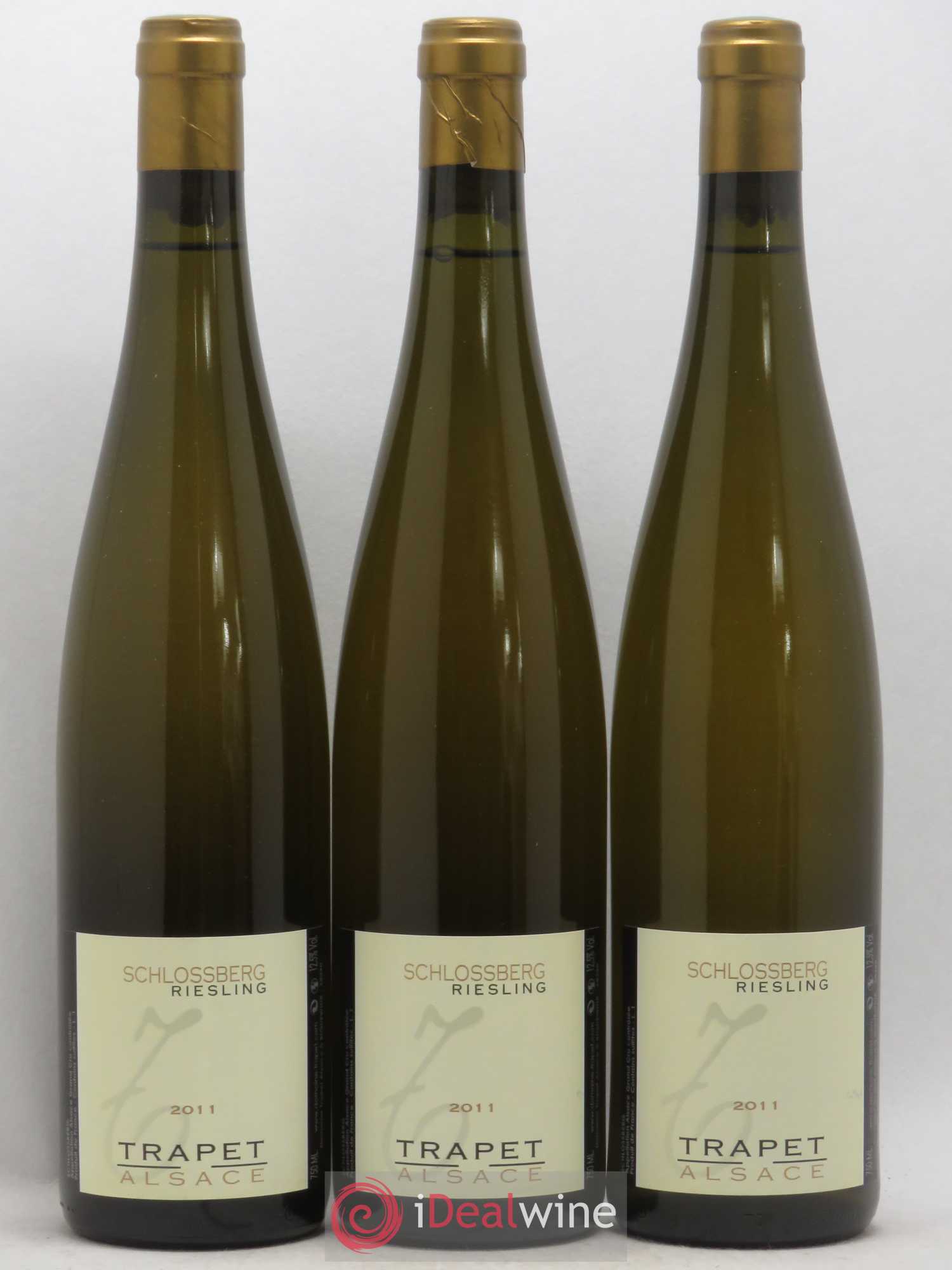 Riesling Grand Cru Schlossberg Domaine Trapet 2011 - Posten von 3 Flaschen - 0