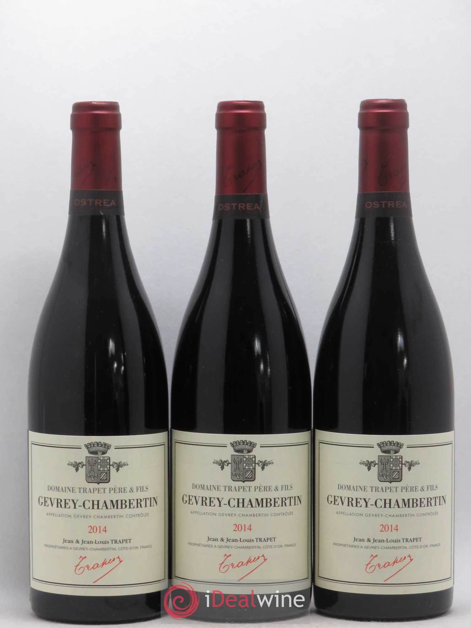 Gevrey-Chambertin Ostrea Domaine Trapet 2014 - Lot de 3 bouteilles - 0