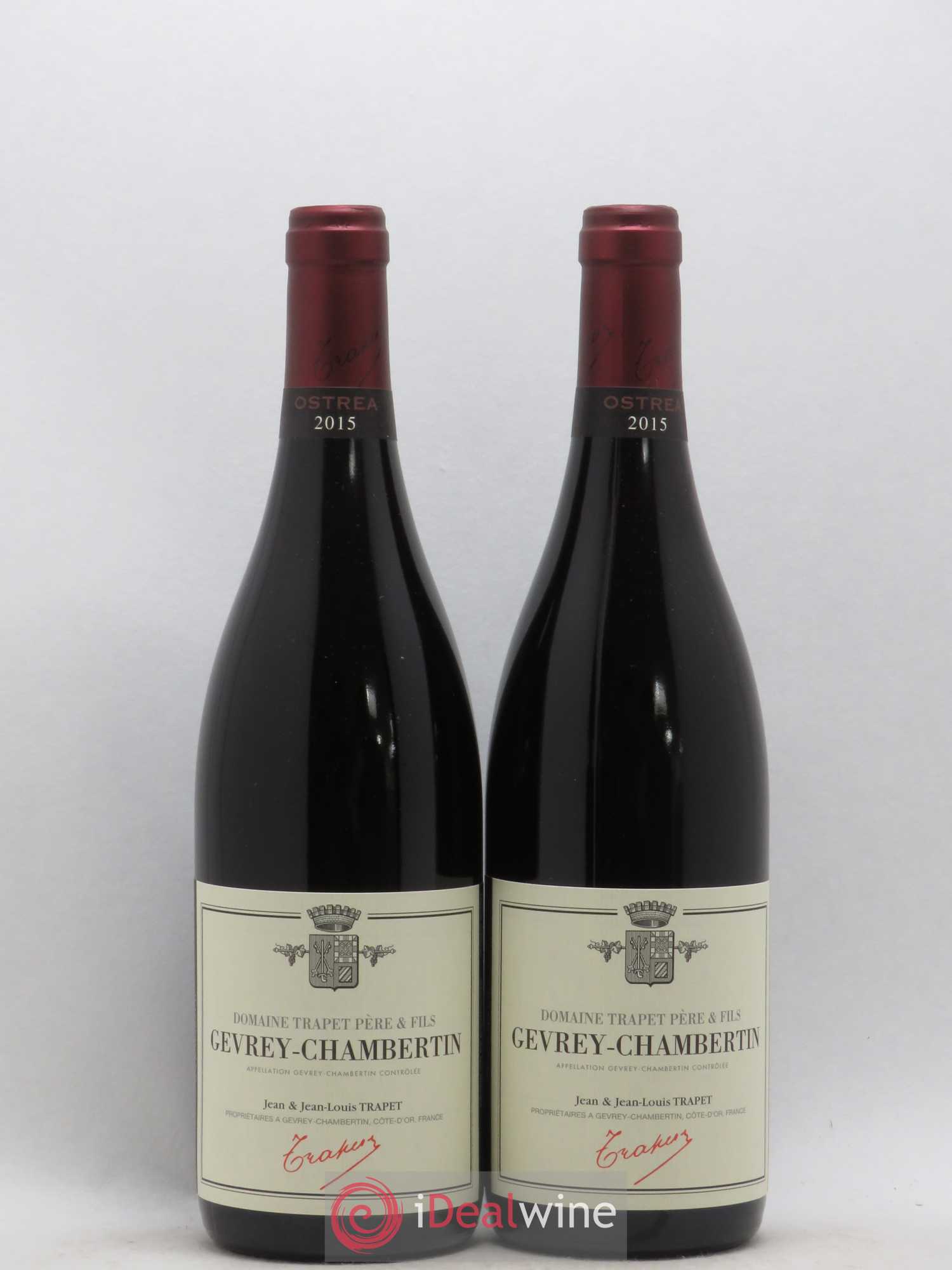 Gevrey-Chambertin Ostrea Domaine Trapet 2015 - Lot de 2 bouteilles - 0