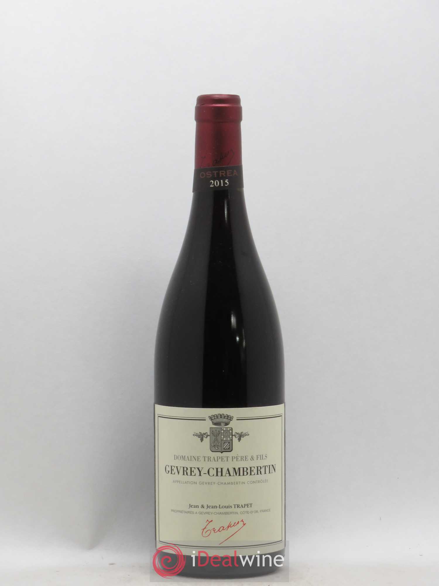 Gevrey-Chambertin Ostrea Domaine Trapet 2015 - Lot de 1 bouteille - 0