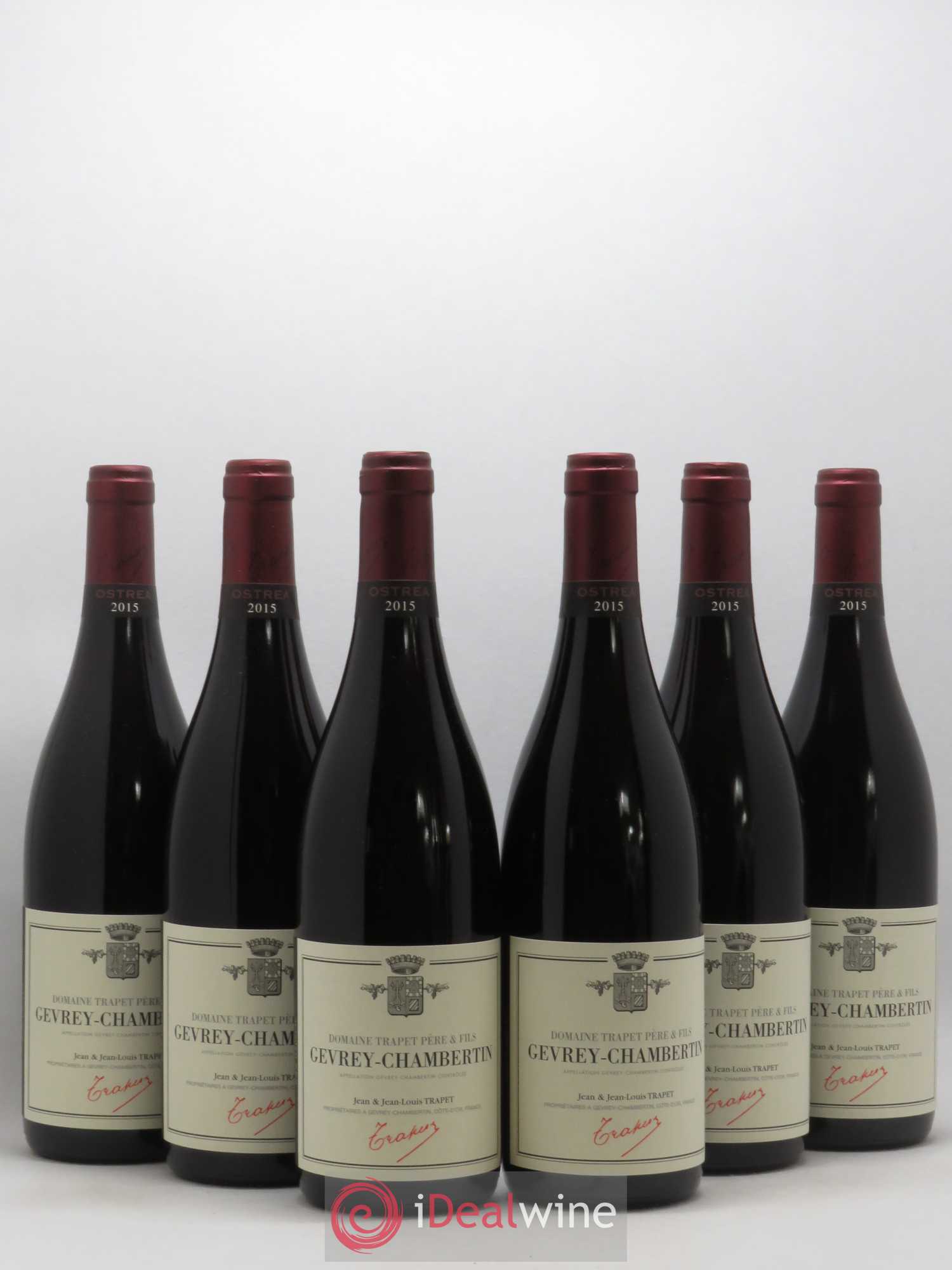Gevrey-Chambertin Ostrea Domaine Trapet 2015 - Lot de 6 bouteilles - 0