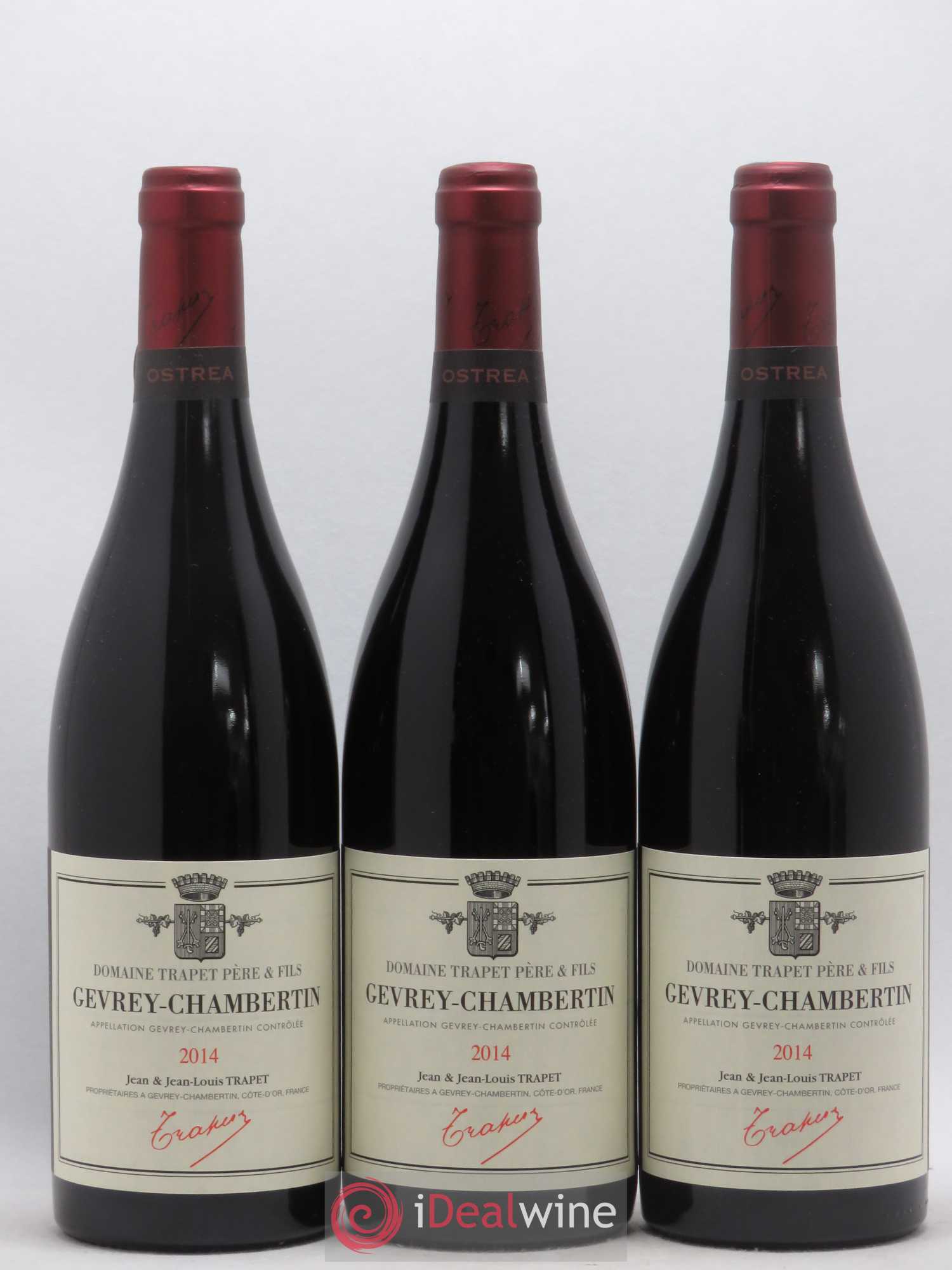 Gevrey-Chambertin Ostrea Domaine Trapet 2014 - Lot de 3 bouteilles - 0