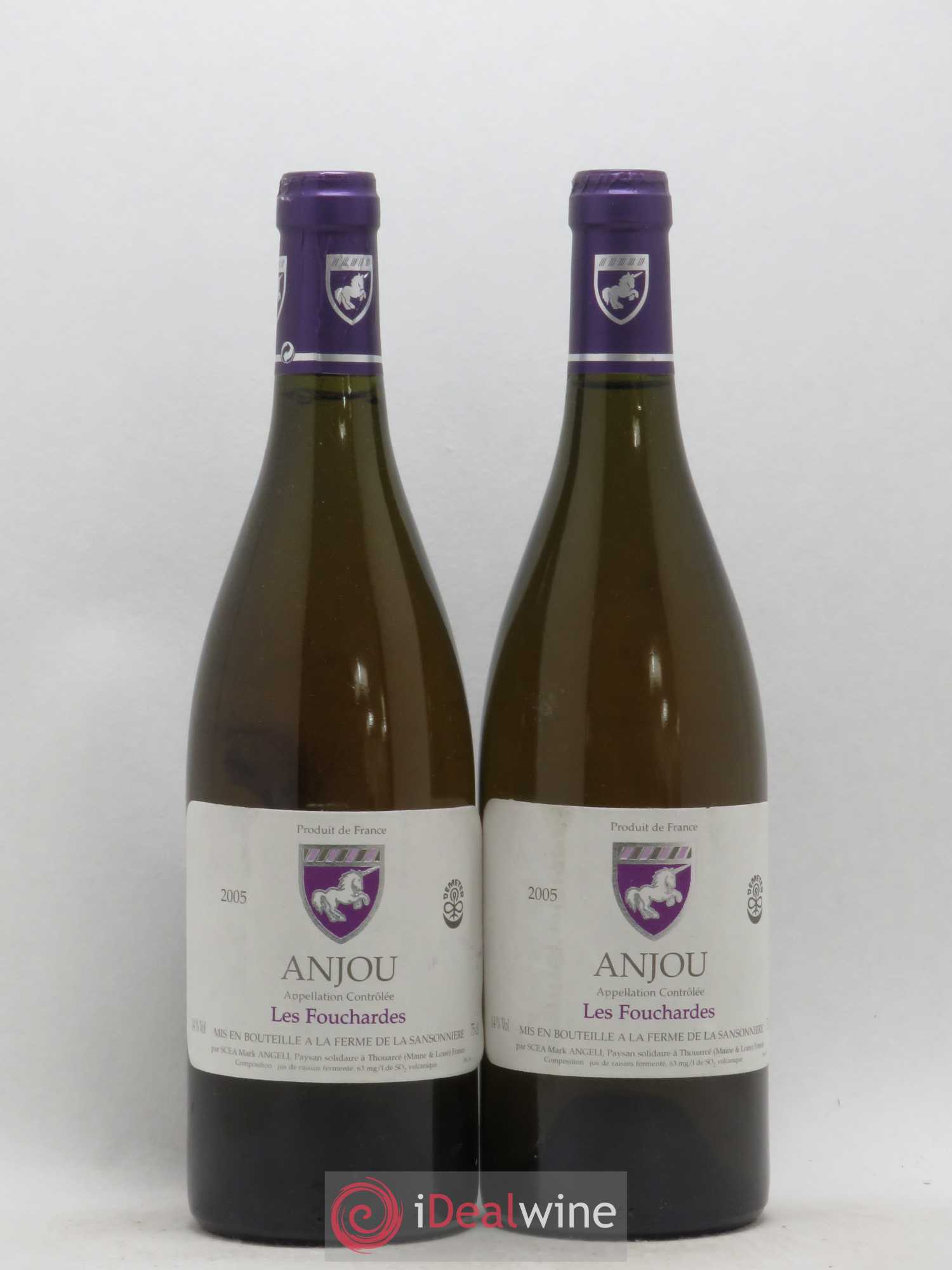 Anjou Les Fouchardes Mark Angeli (Domaine) - Ferme de la Sansonnière 2005 - Lot de 2 bouteilles - 0