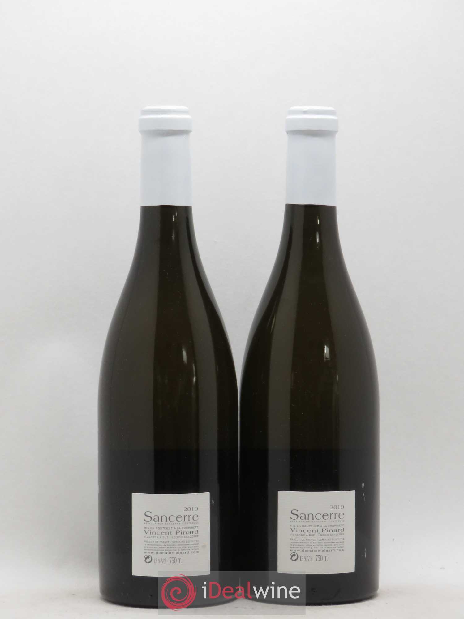 Sancerre Petit Chemarin Vincent Pinard 2010 - Lot de 2 bouteilles - 1