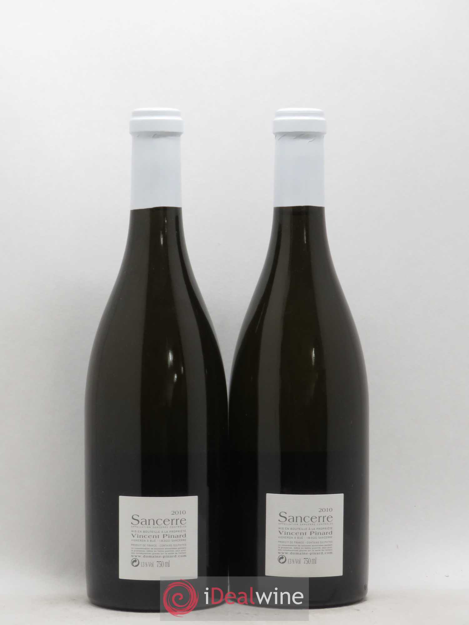 Sancerre Petit Chemarin Vincent Pinard 2010 - Lot de 2 bouteilles - 1