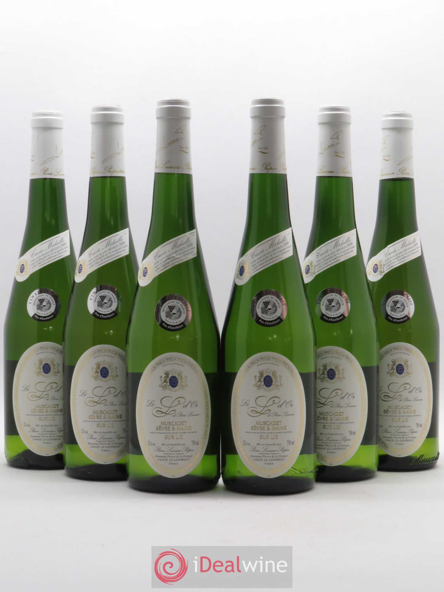 Muscadet-Sèvre-et-Maine L D'Or Luneau-Papin 2009 - Lot de 6 bouteilles - 0