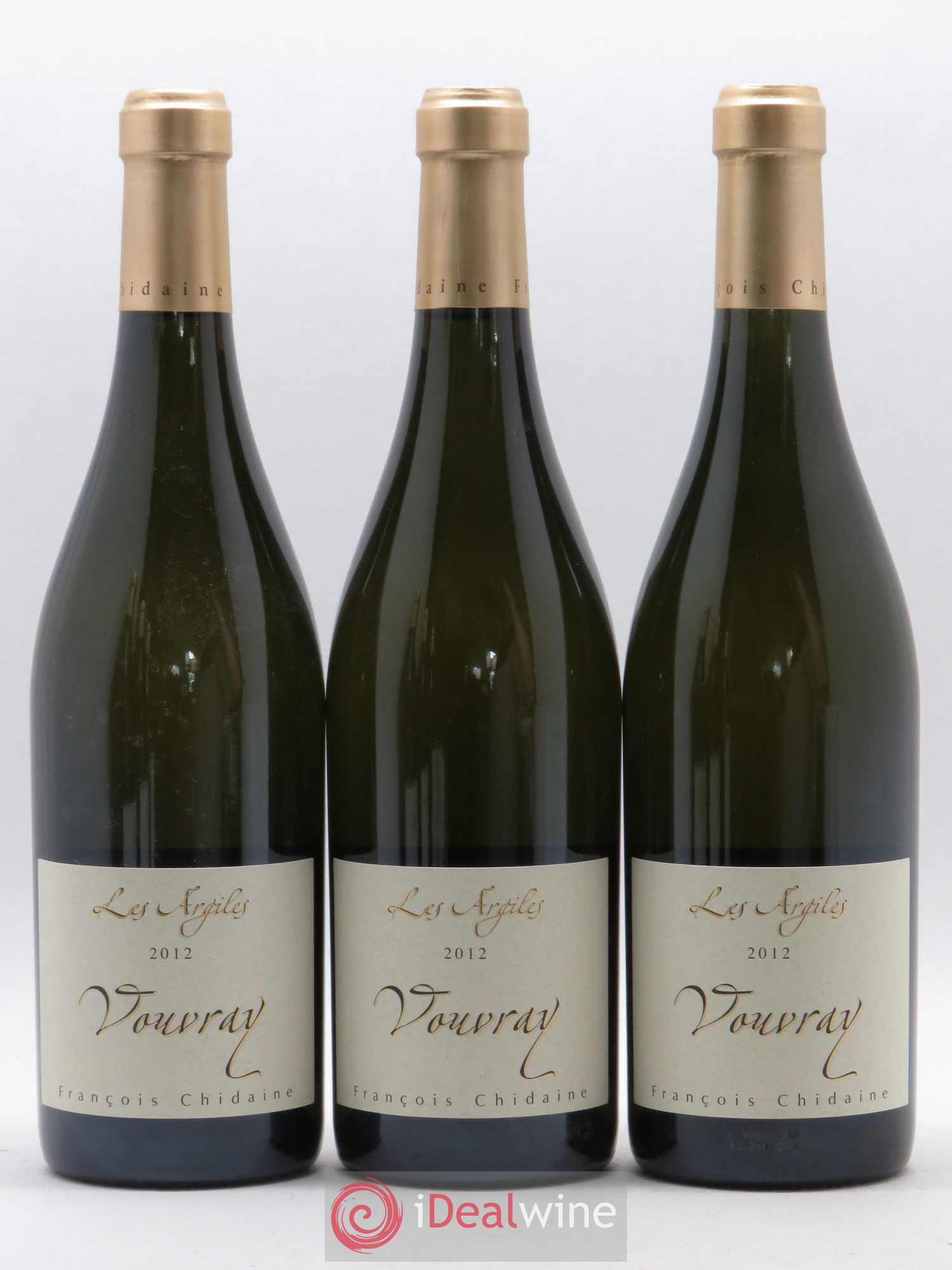 Vouvray Les Argiles François Chidaine 2012 - Posten von 6 Flaschen - 2