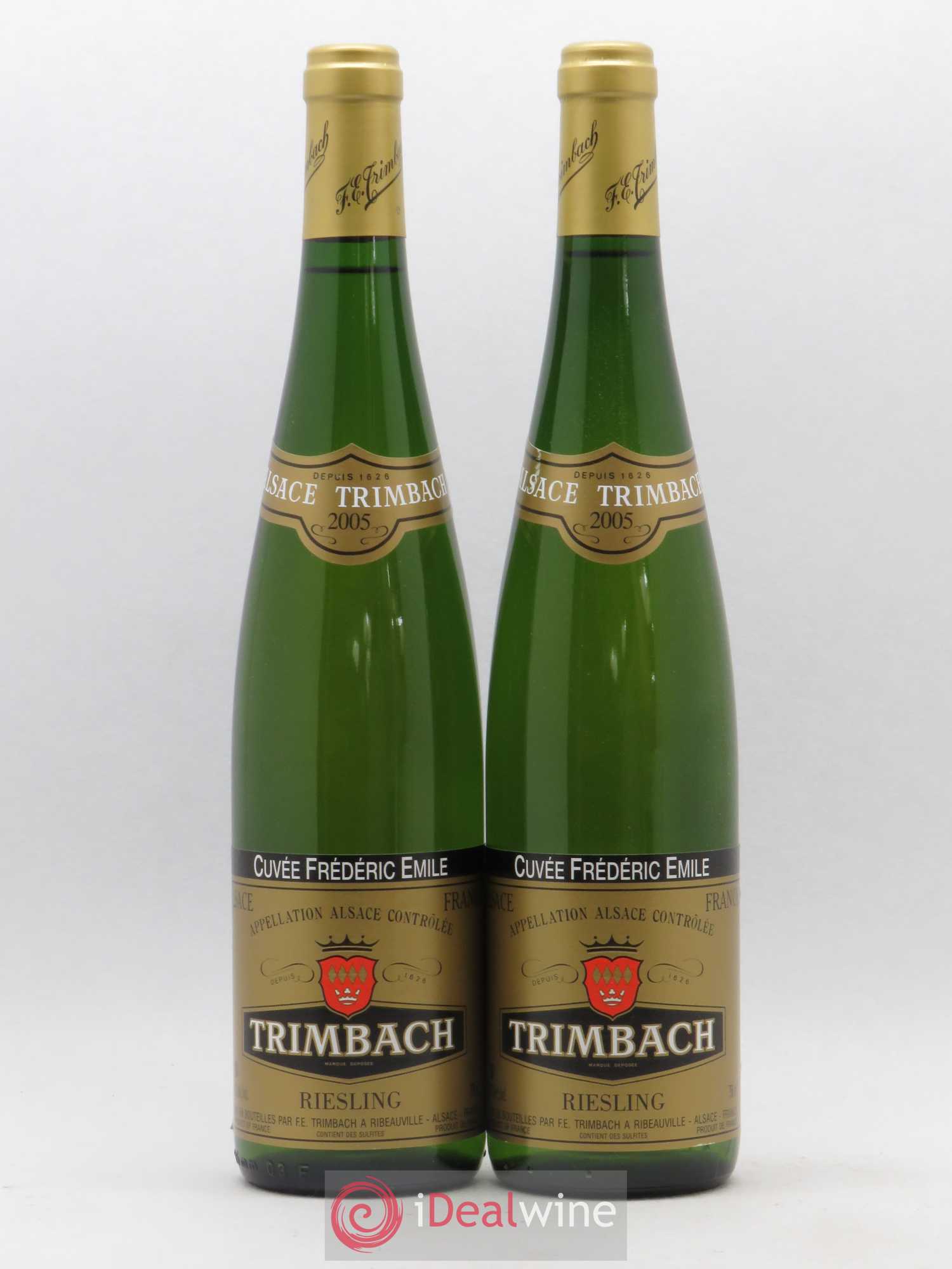 Alsace Riesling Cuvée Frédéric Emile Trimbach (Domaine) 2005 - Lot de 2 bouteilles - 0