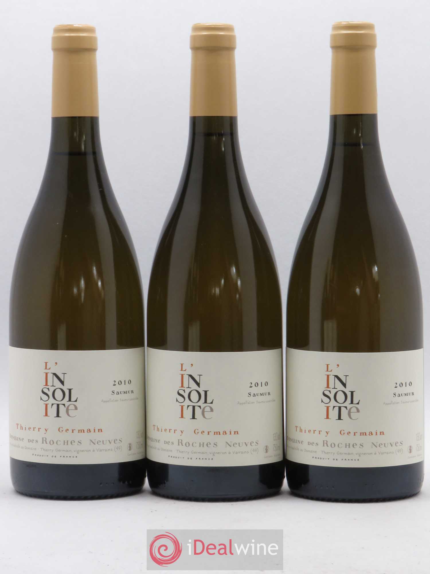 Saumur Insolite Domaine des Roches Neuves - Thierry Germain 2010 - Lot de 6 bouteilles - 2
