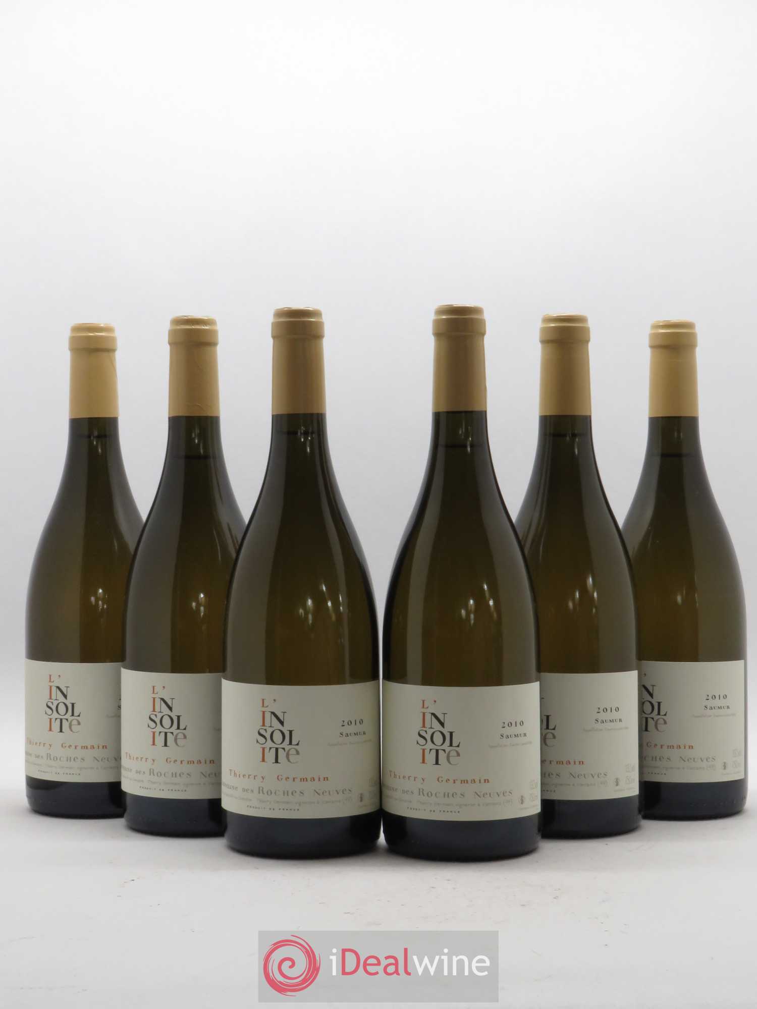 Saumur Insolite Domaine des Roches Neuves - Thierry Germain 2010 - Lot de 6 bouteilles - 0