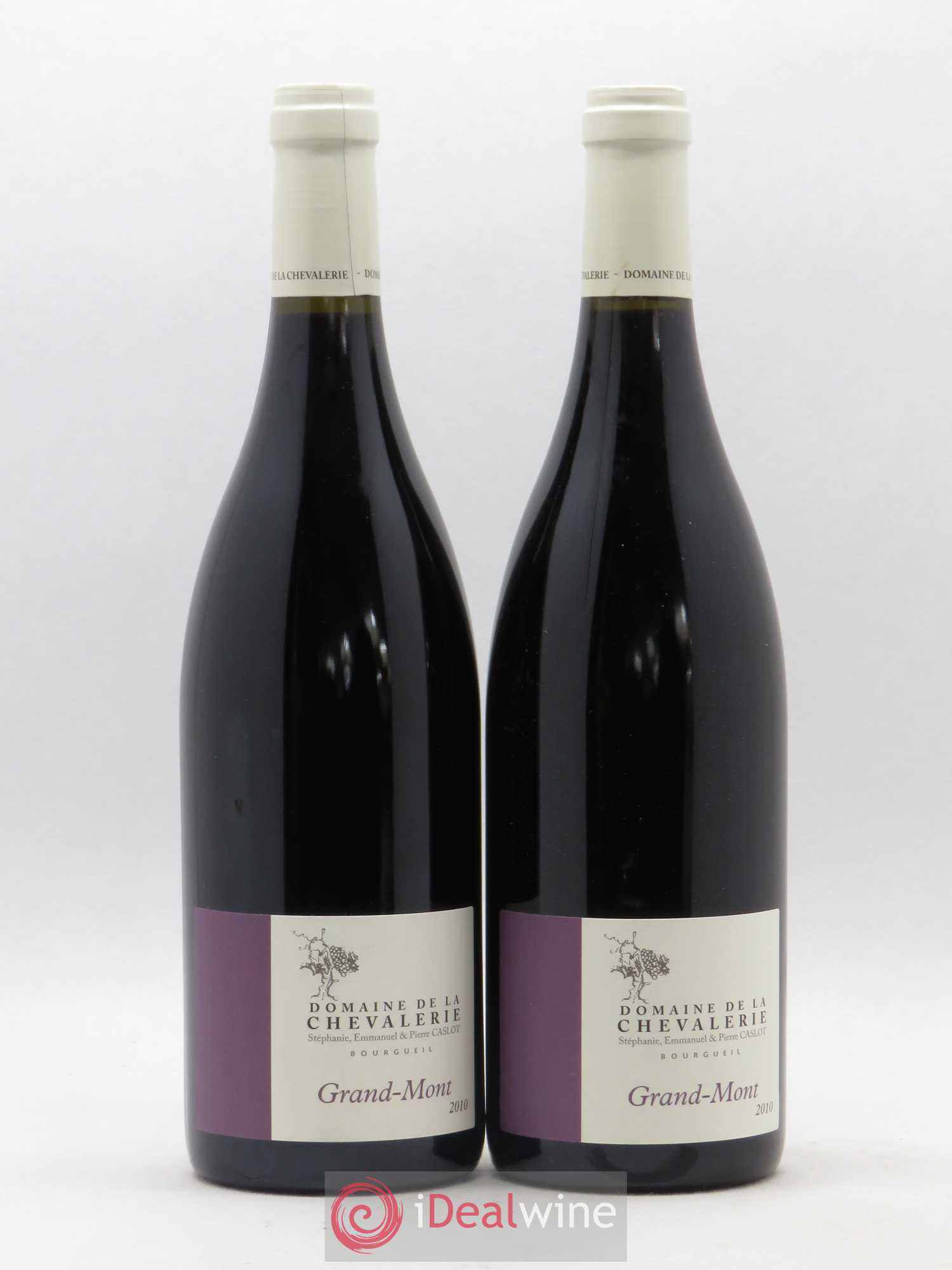 Bourgueil Grand-Mont Domaine de la Chevalerie 2010 - Lot de 2 bouteilles - 0