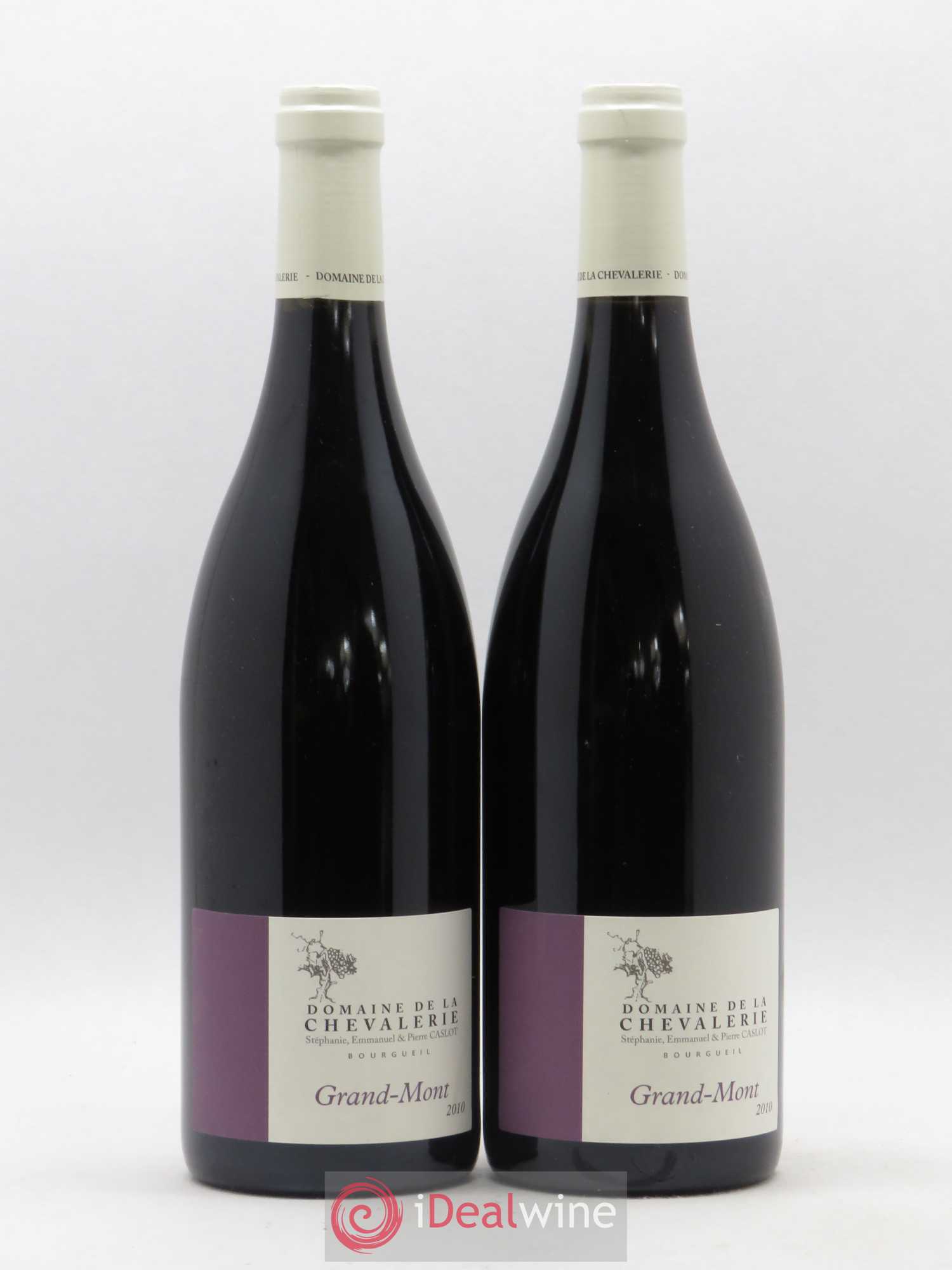 Bourgueil Grand-Mont Domaine de la Chevalerie 2010 - Lot de 2 bouteilles - 0