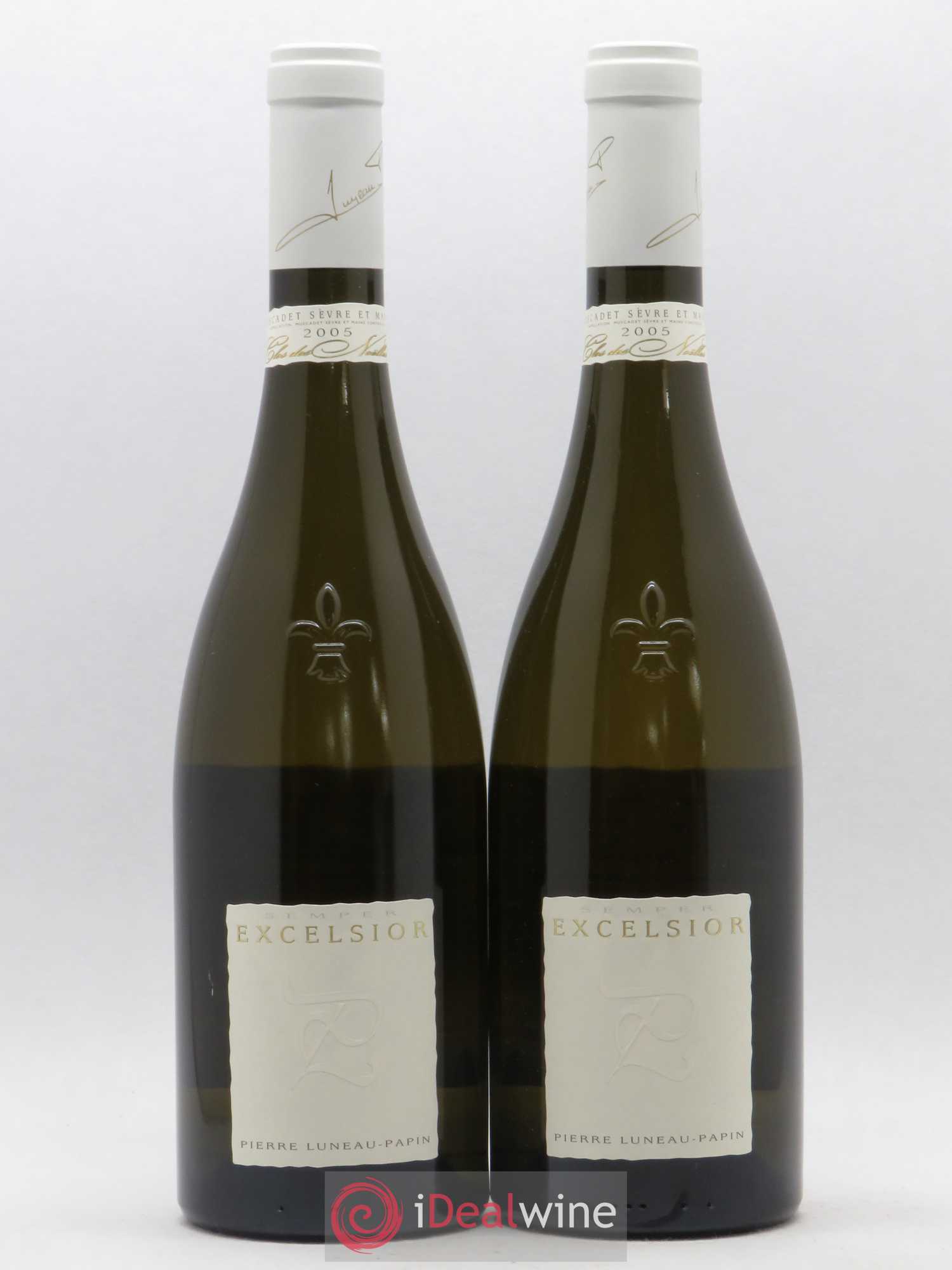 Muscadet-Sèvre-et-Maine Clos Des Noelles Cuvee Excelsior Domaine Luneau Papin 2005 - Posten von 2 Flaschen - 0