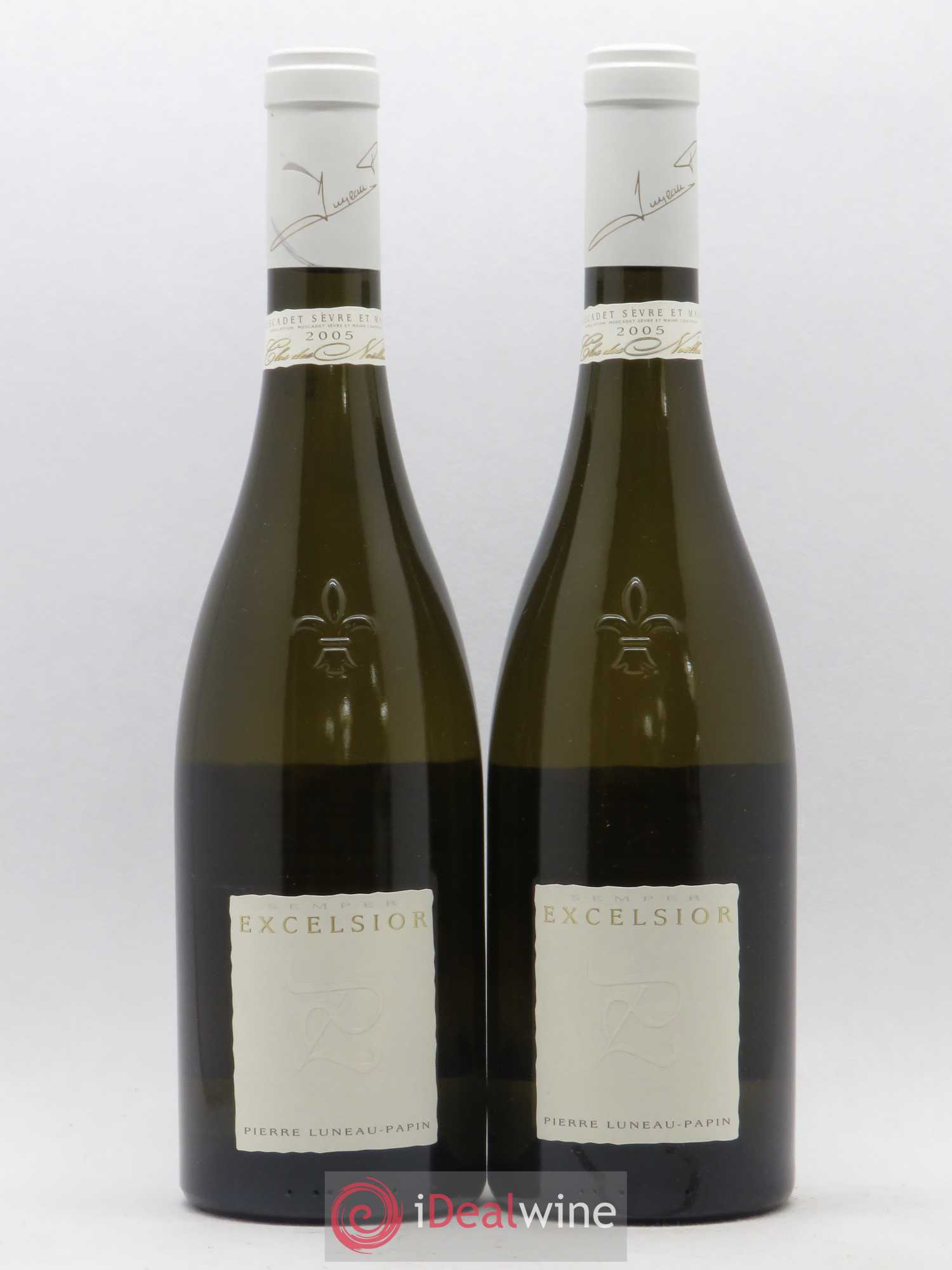 Muscadet-Sèvre-et-Maine Clos Des Noelles Cuvee Excelsior Domaine Luneau Papin 2005 - Posten von 2 Flaschen - 0