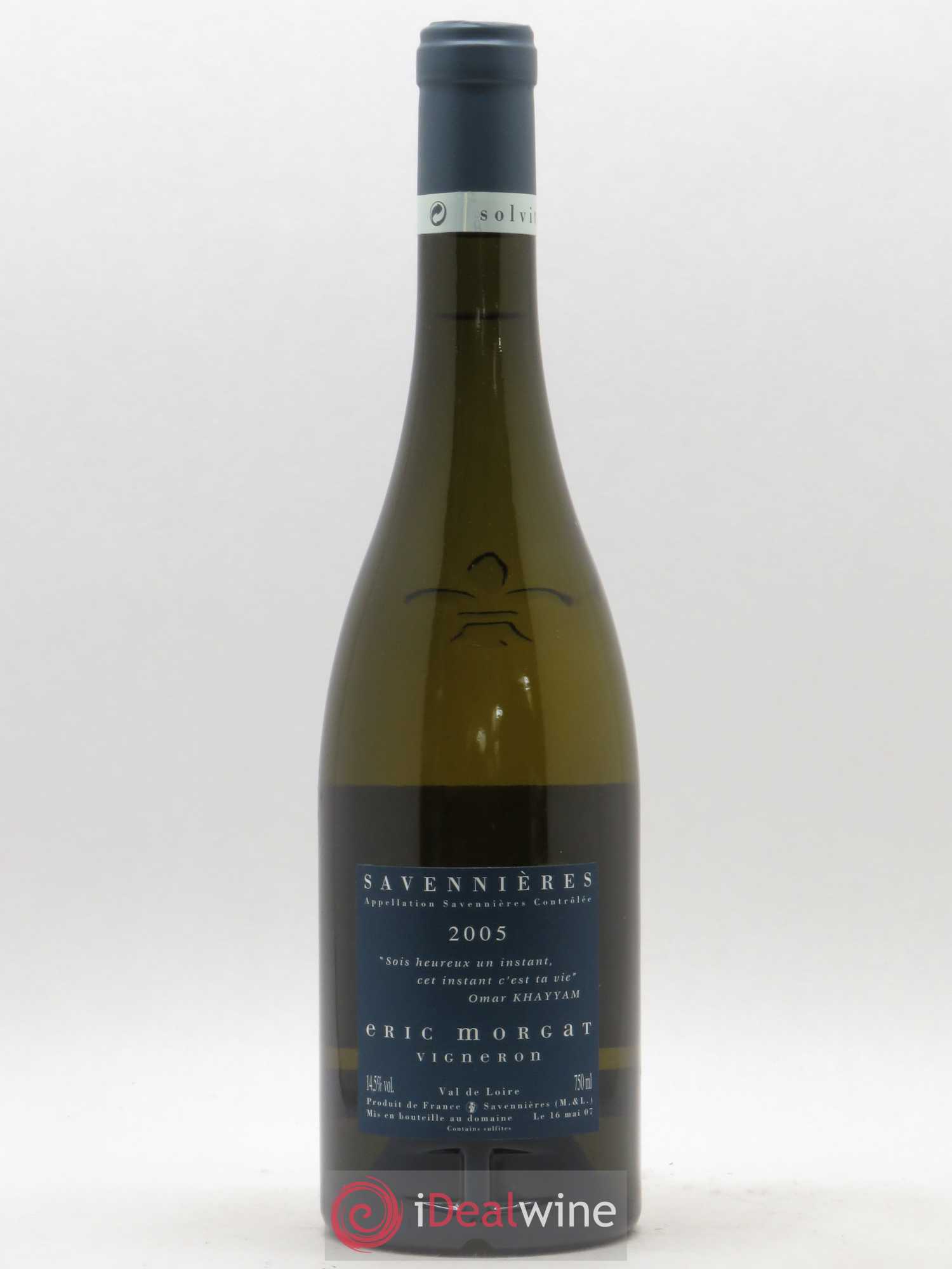 Savennières L'Enclos Eric Morgat 2005 - Lot de 1 bouteille - 1