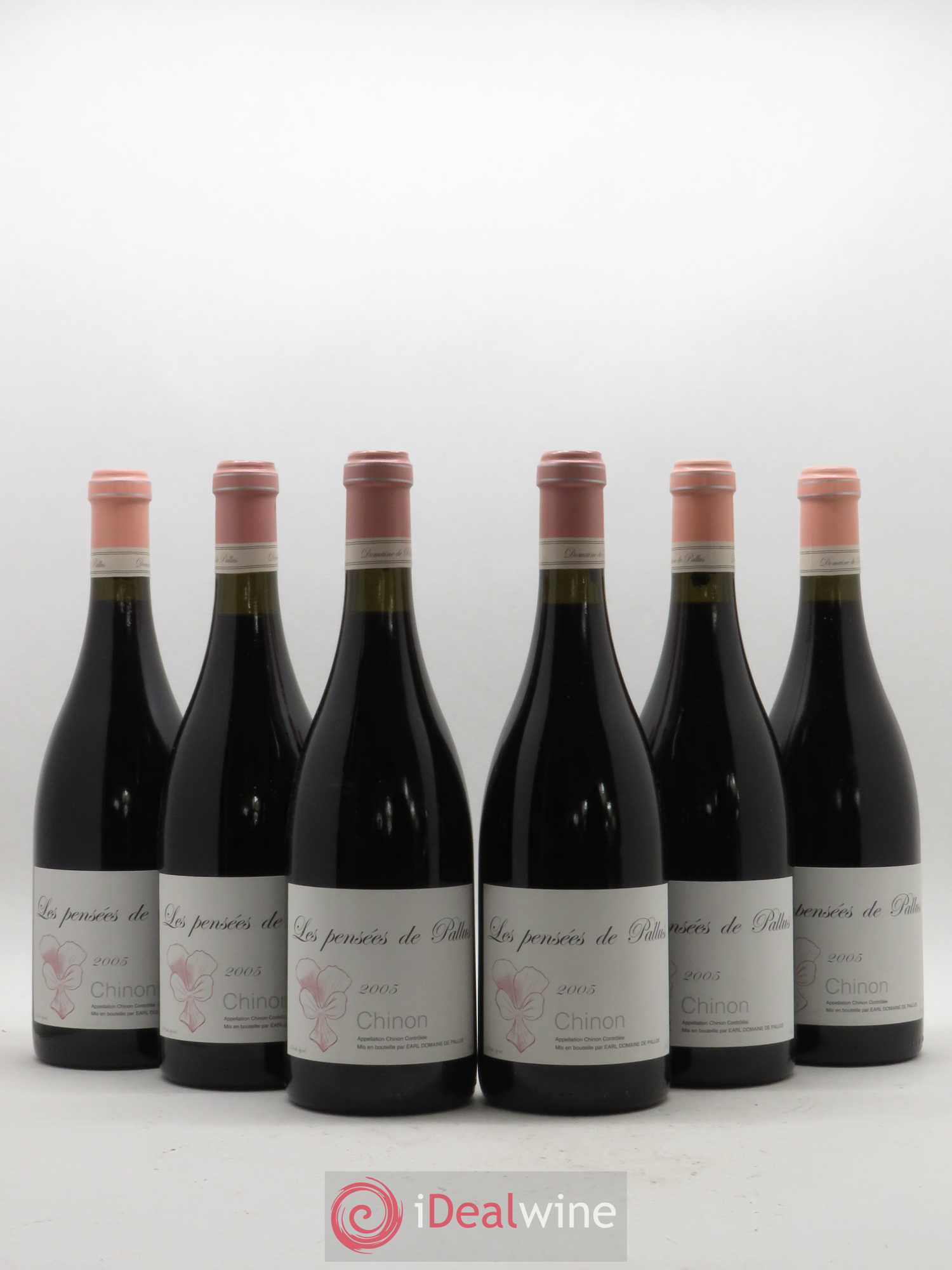 Chinon Les Pensees De Pallus Domaine De Pallus 2005 - Posten von 6 Flaschen - 0