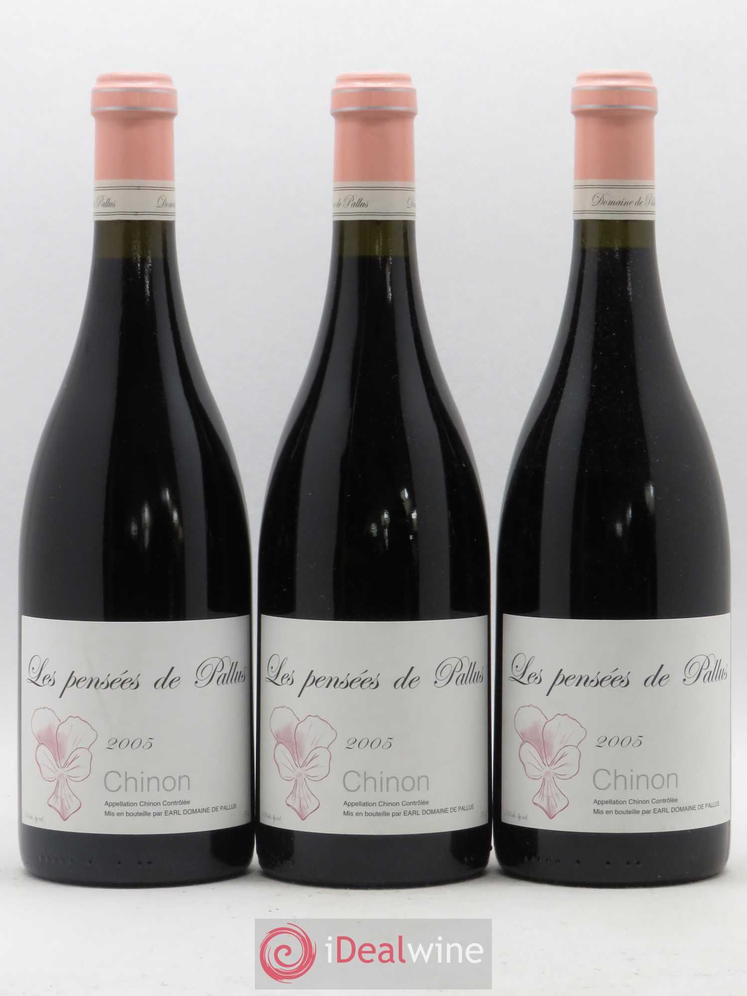 Chinon Les Pensees De Pallus Domaine De Pallus 2005 - Posten von 3 Flaschen - 0