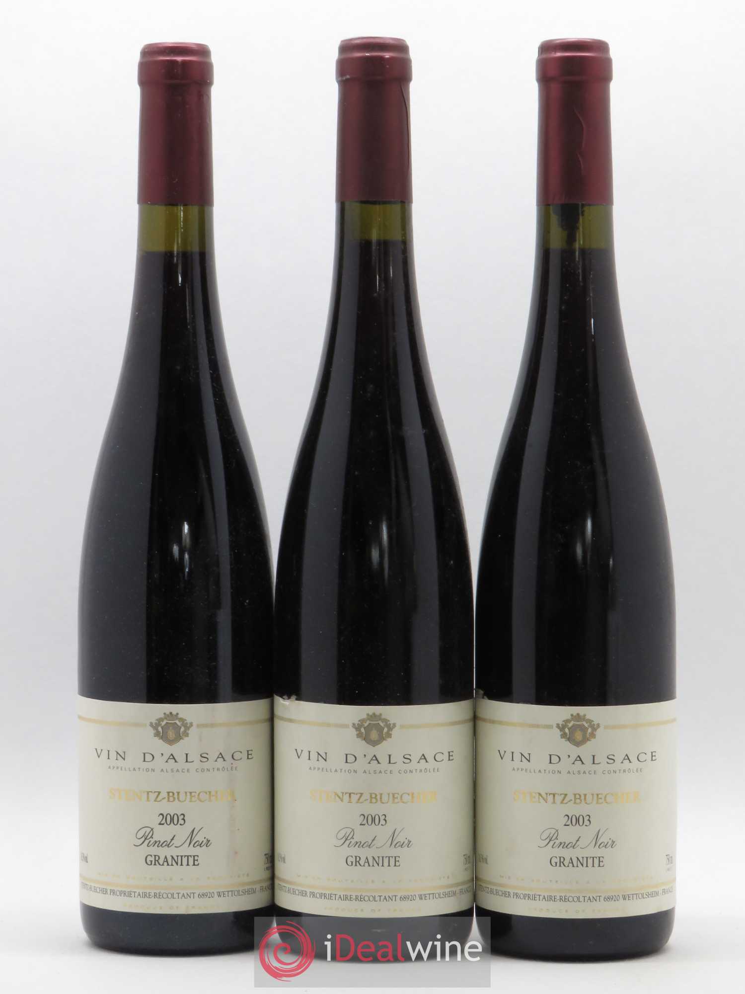 Alsace Granite Domaine Stentz Buecher 2003 - Posten von 6 Flaschen - 1