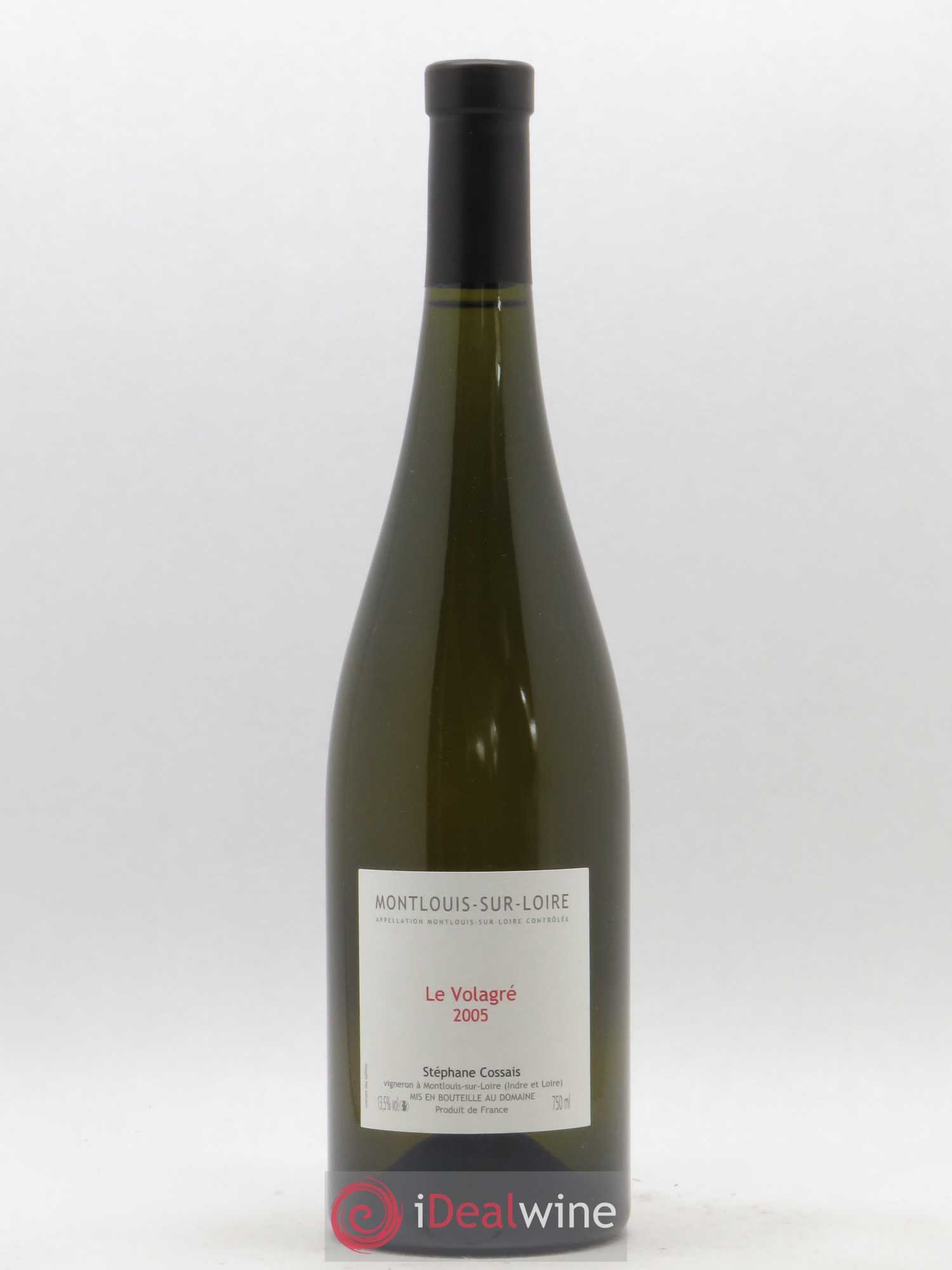 Montlouis-sur-Loire Le Volagré Stéphane Cossais 2005 - Lot de 1 bouteille - 0