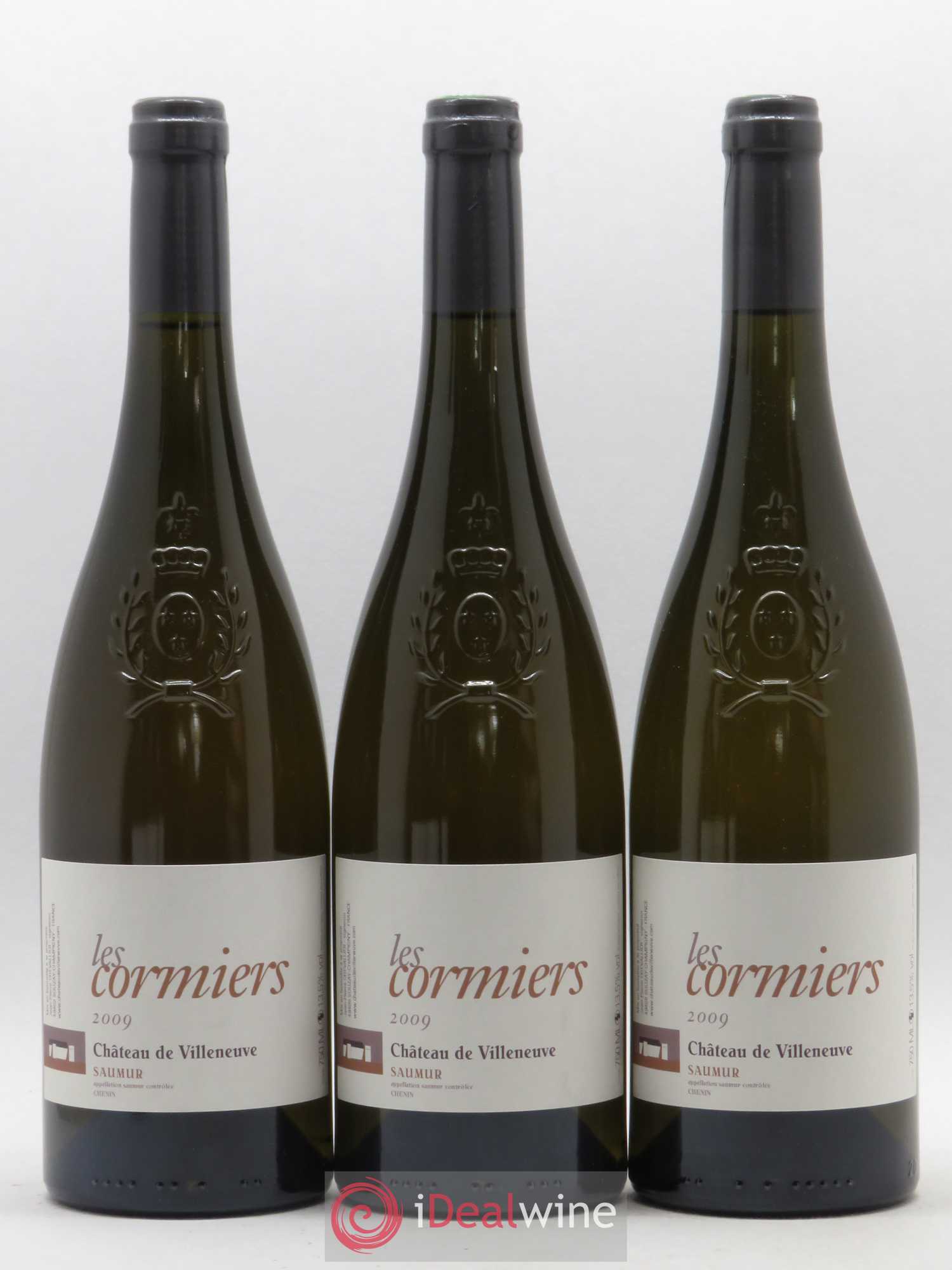 Saumur Les Cormiers Château de Villeneuve 2009 - Lot de 6 bouteilles - 2