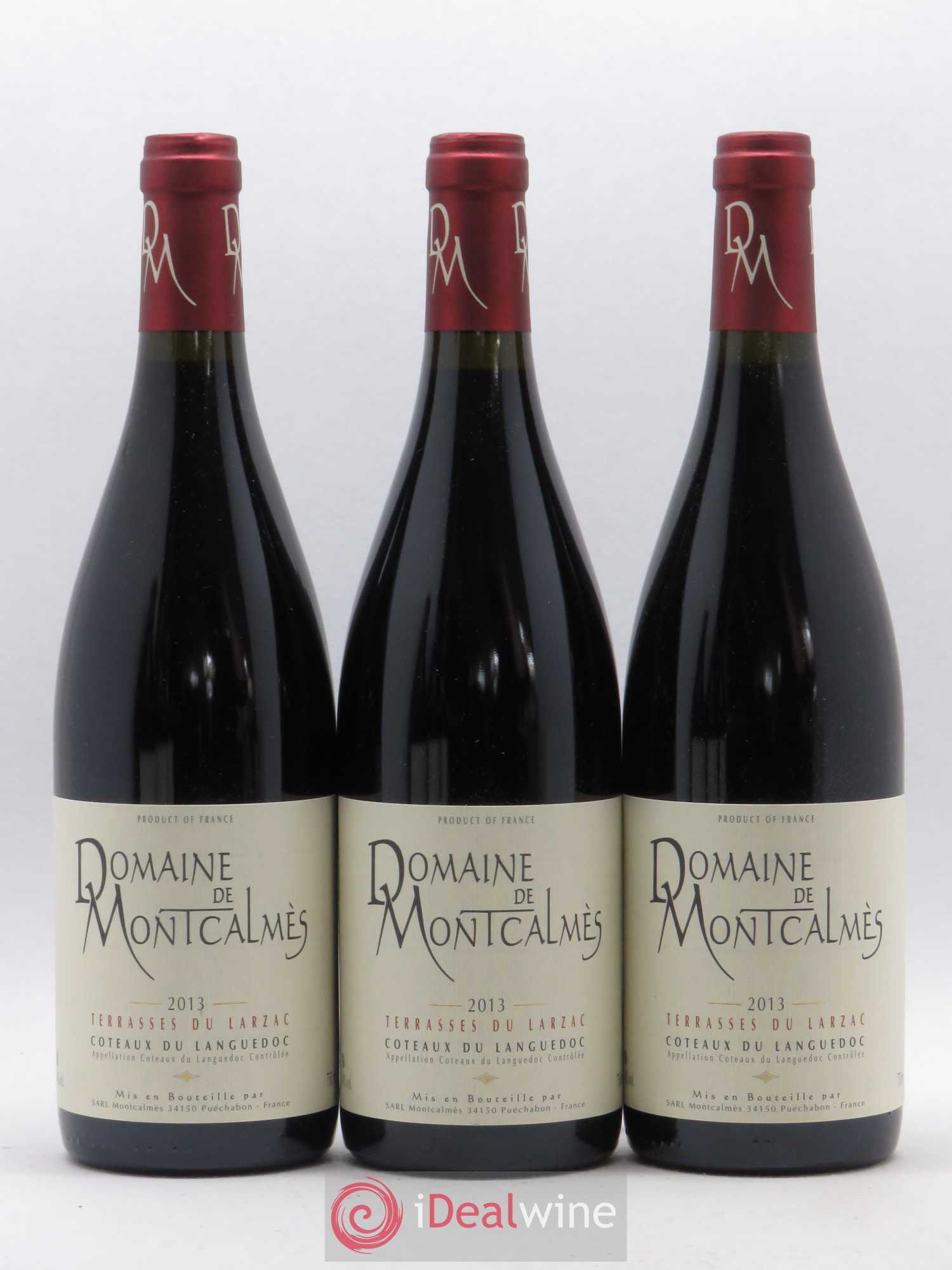 Terrasses du Larzac Domaine de Montcalmès Frédéric Pourtalié 2013 - Lot de 6 bouteilles - 2