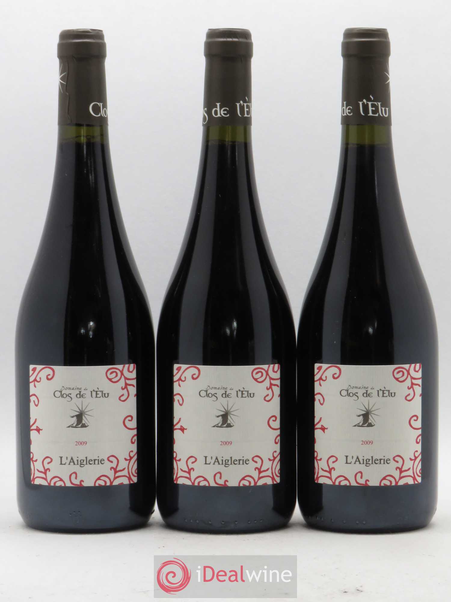 Anjou L'Aiglerie Clos De L'Elu 2009 - Posten von 3 Flaschen - 0