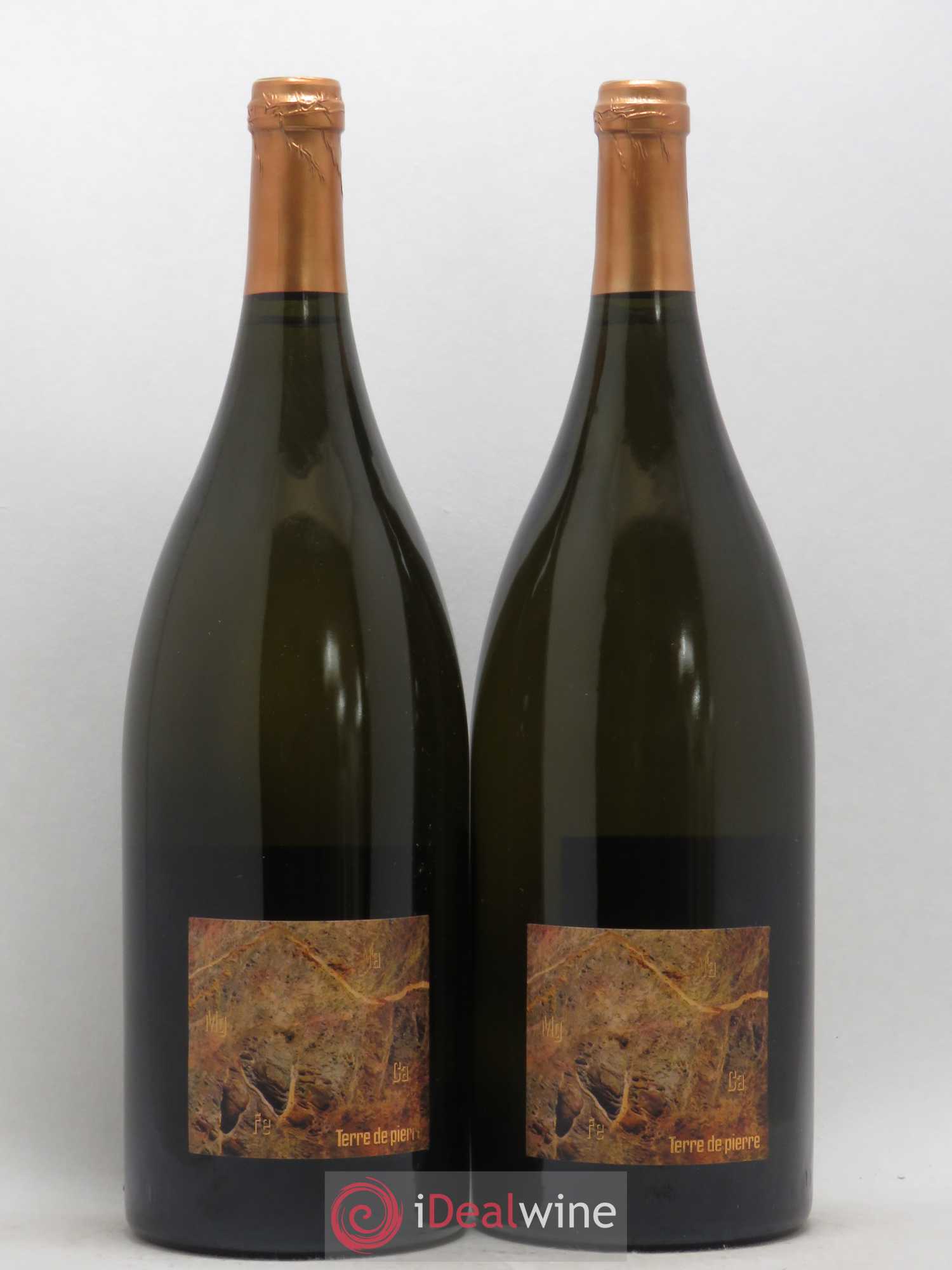 Muscadet-Sèvre-et-Maine Terre de Pierre Butte de la Roche Domaine Luneau Papin 2010 - Posten von 2 Magnum - 0