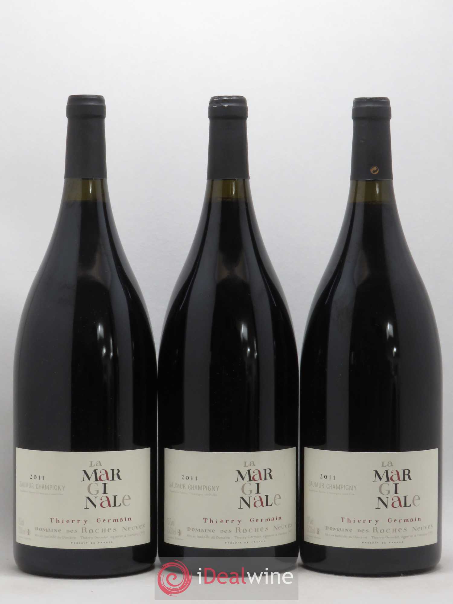 Saumur-Champigny La Marginale Domaine des Roches Neuves - Thierry Germain 2011 - Lot de 3 magnums - 0