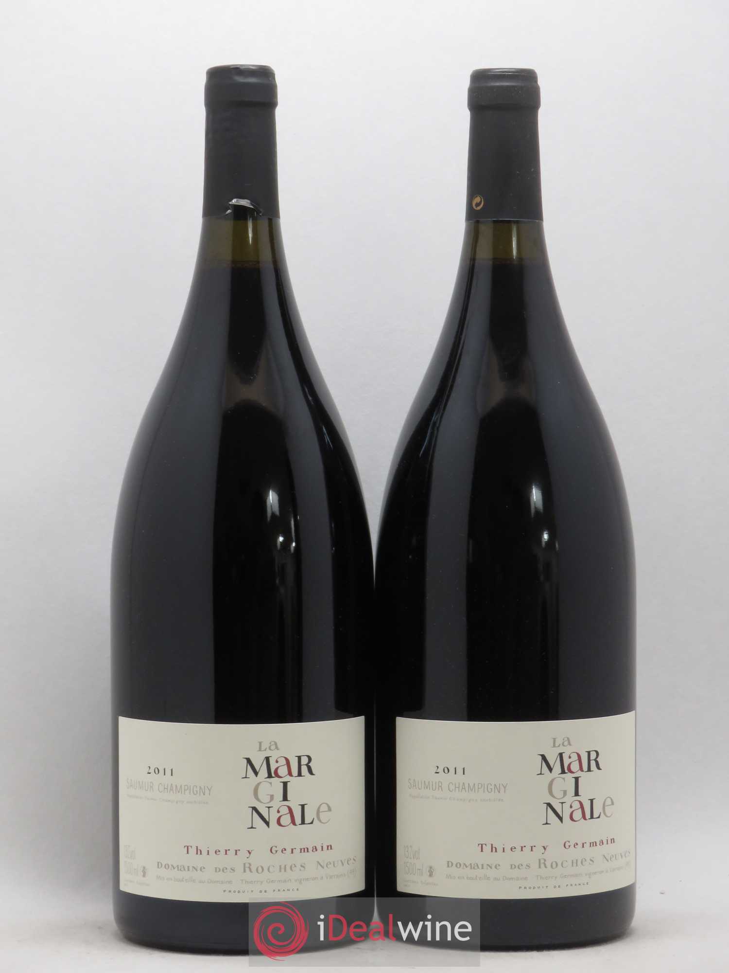 Saumur-Champigny La Marginale Domaine des Roches Neuves - Thierry Germain 2011 - Lot de 2 magnums - 0