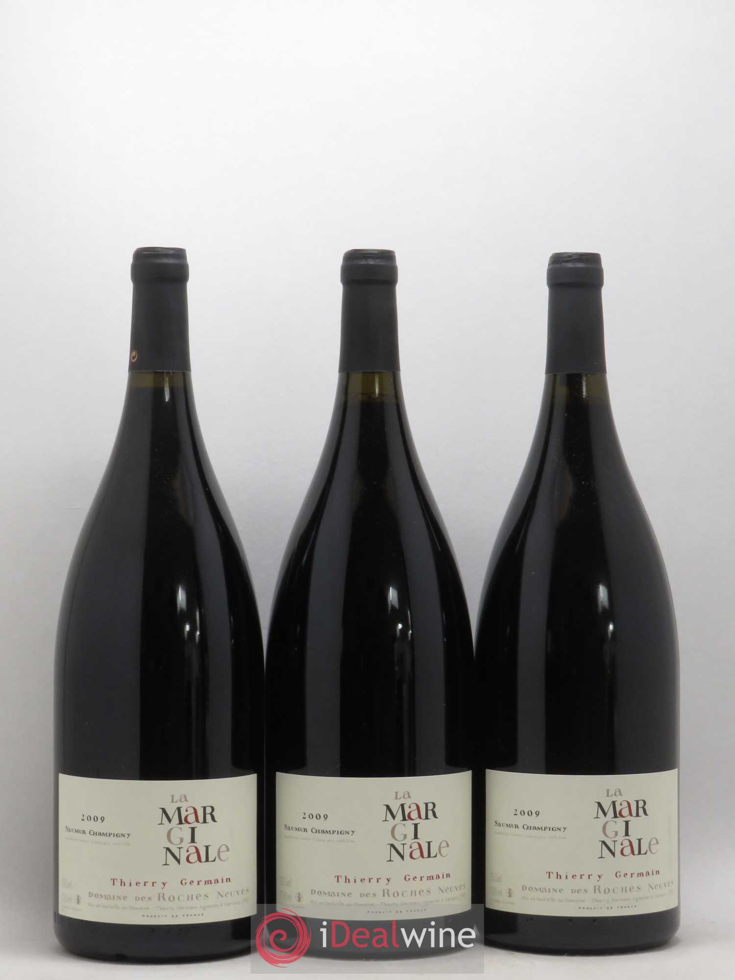 Saumur-Champigny La Marginale Domaine des Roches Neuves - Thierry Germain 2009 - Lot de 3 magnums - 0