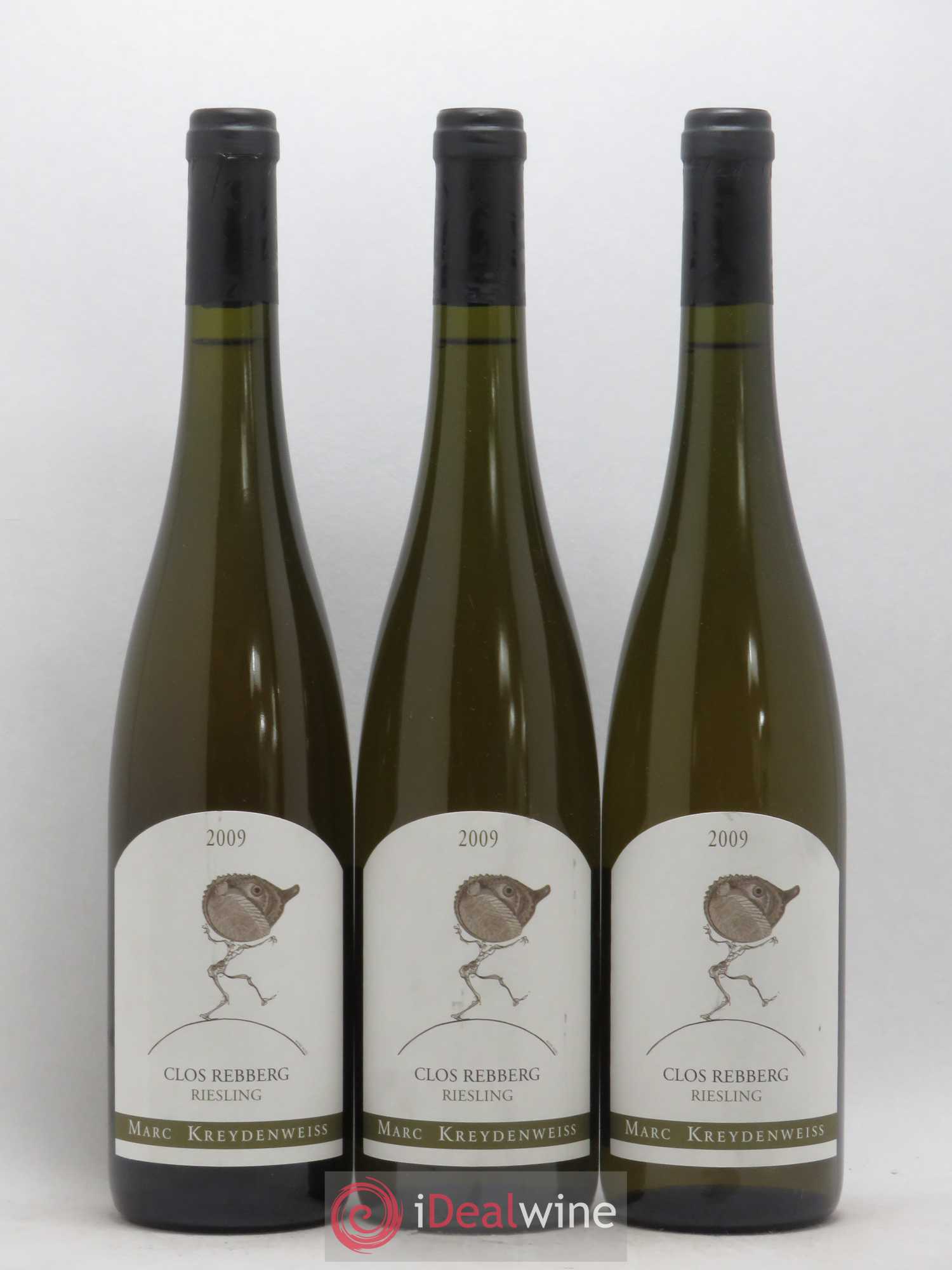 Alsace Riesling Cru d'Alsace Clos Rebberg Marc Kreydenweiss 2009 - Lot de 6 bouteilles - 1